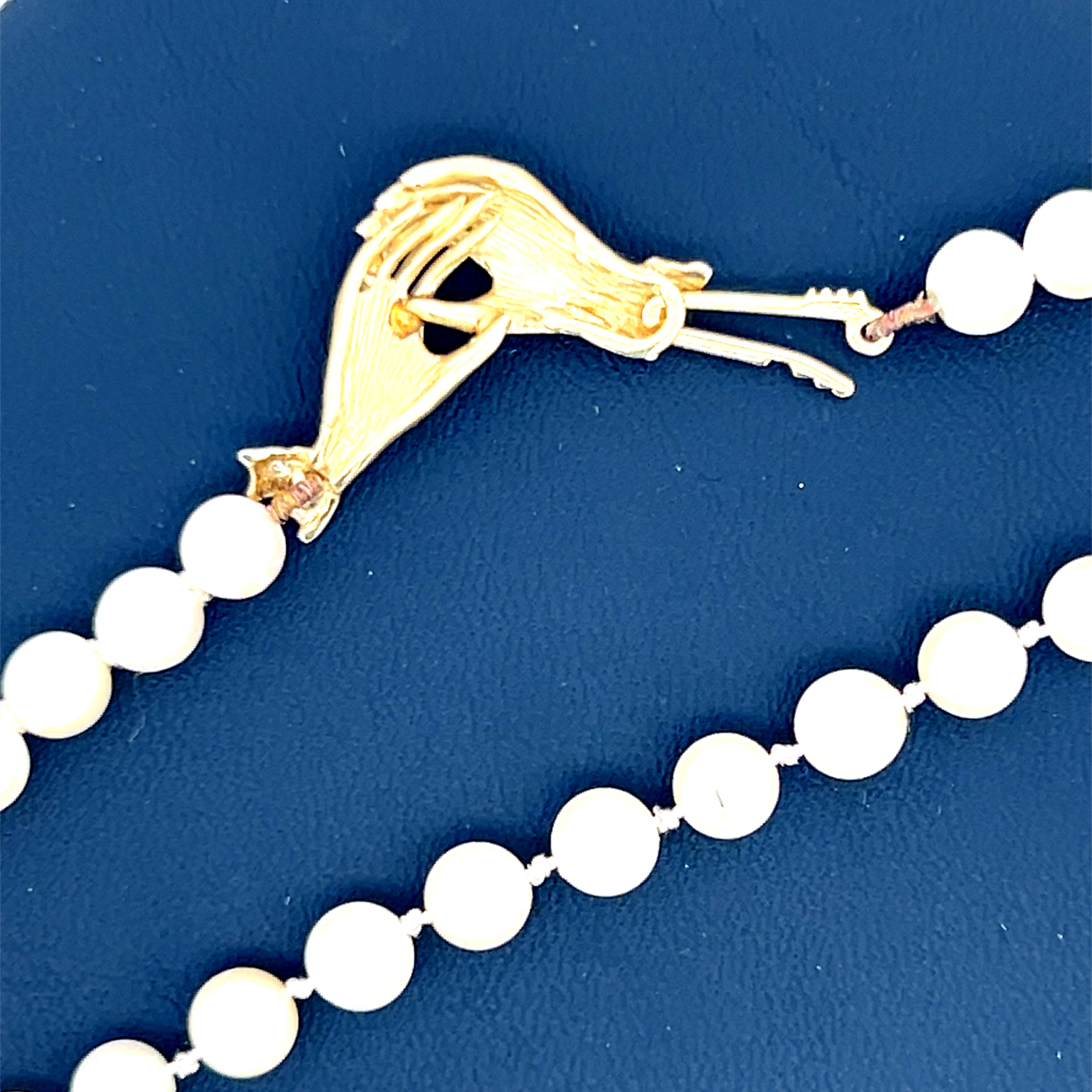 Perlenarmband  585 / 14 kt