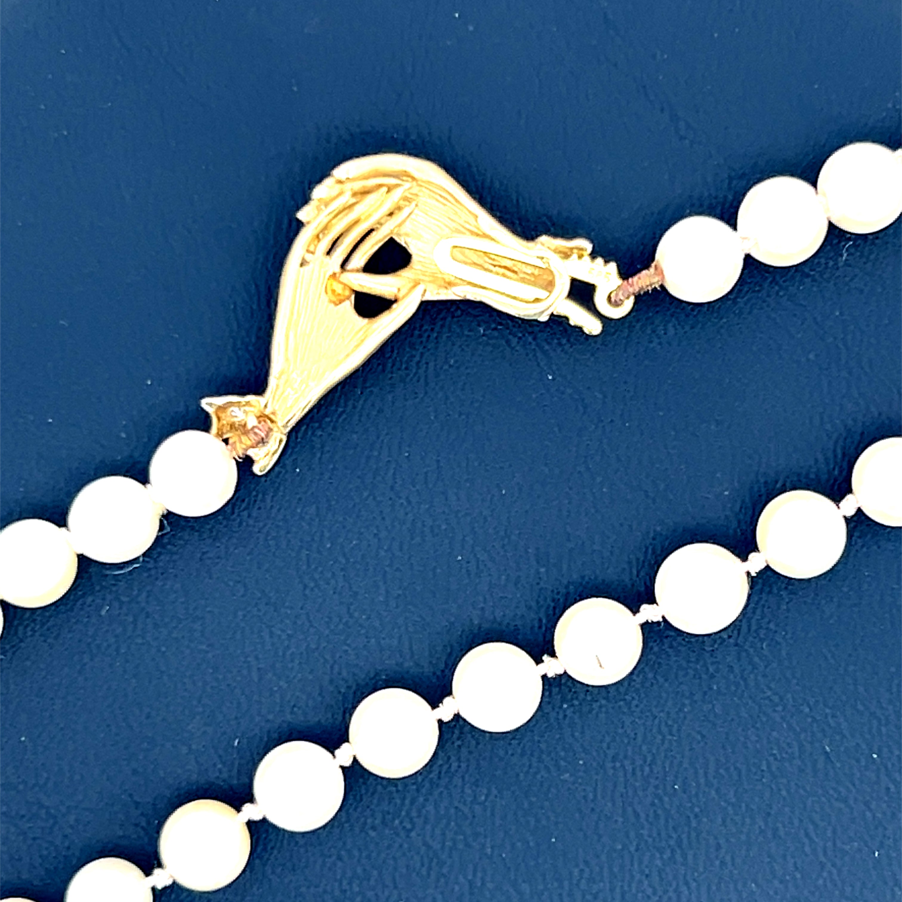 Perlenarmband  585 / 14 kt