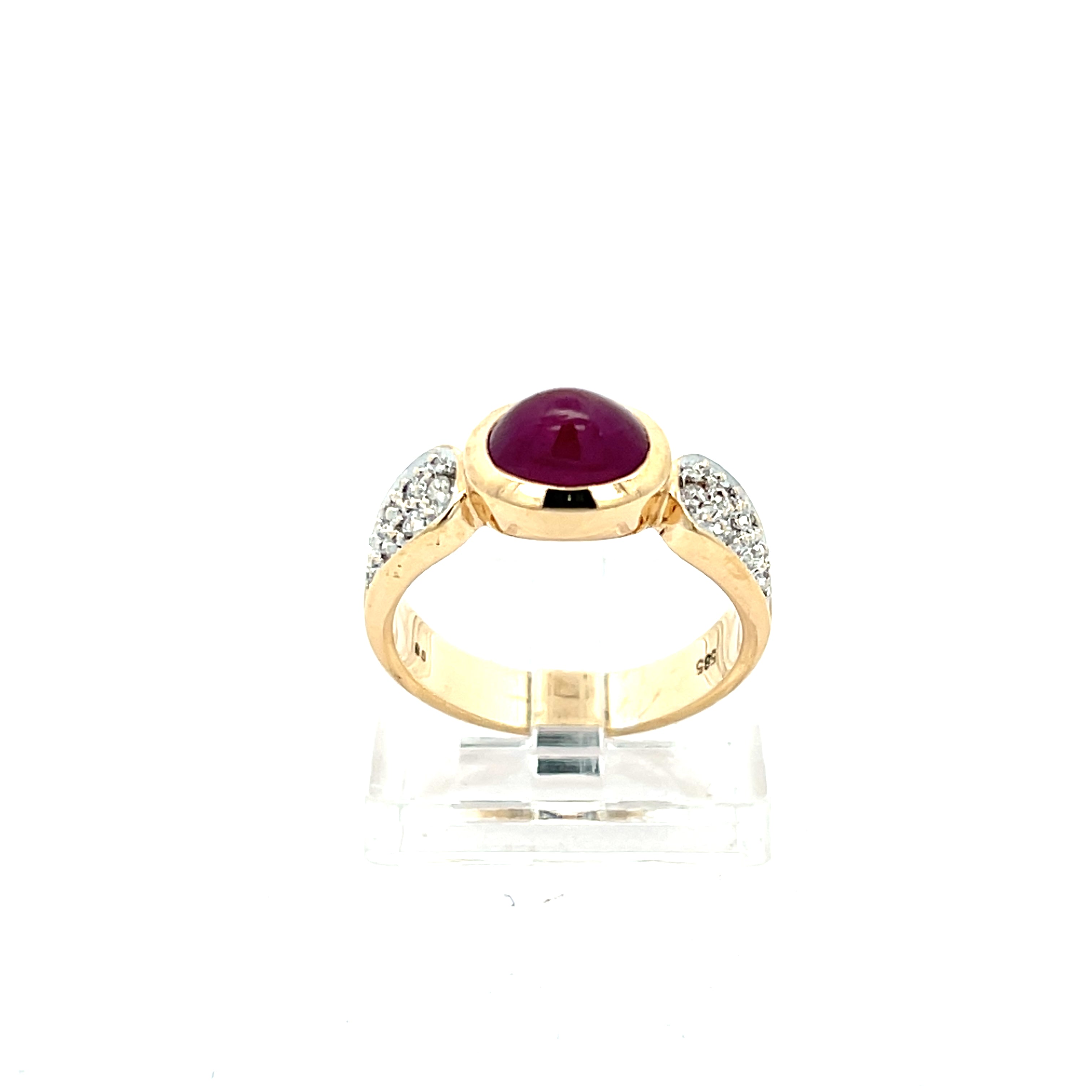 Damenring Gelbgold 585 / 14 kt
