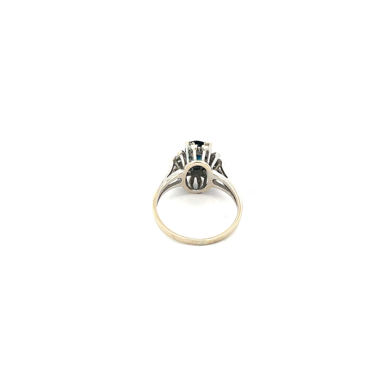 Damenring Weißgold 585 / 14 kt