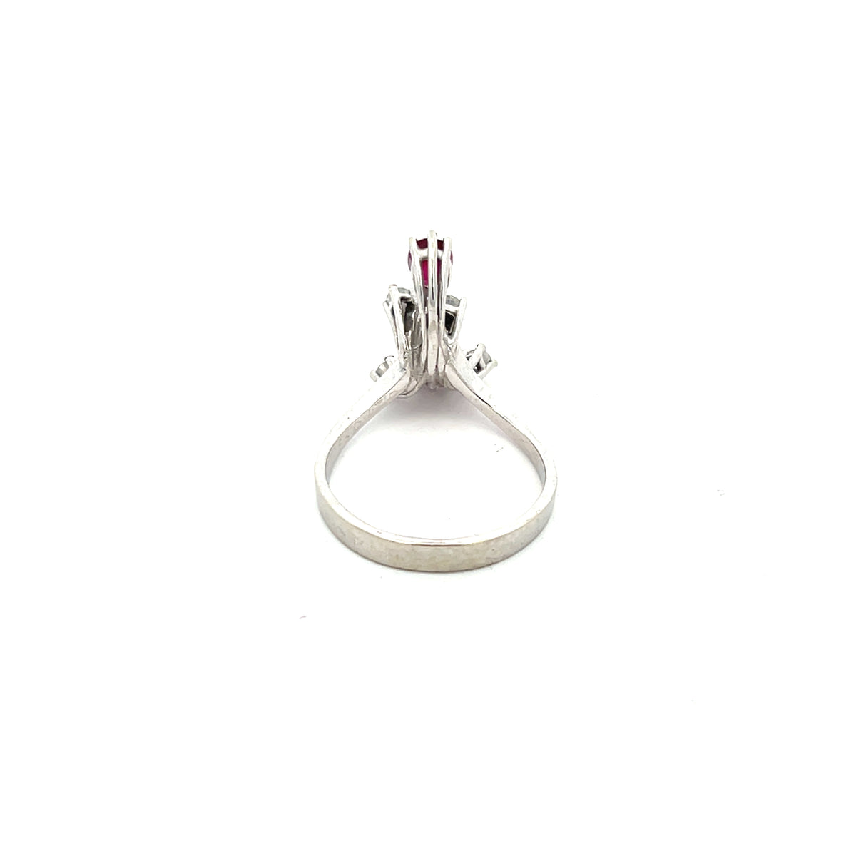 Damenring Weißgold 585 / 14 kt