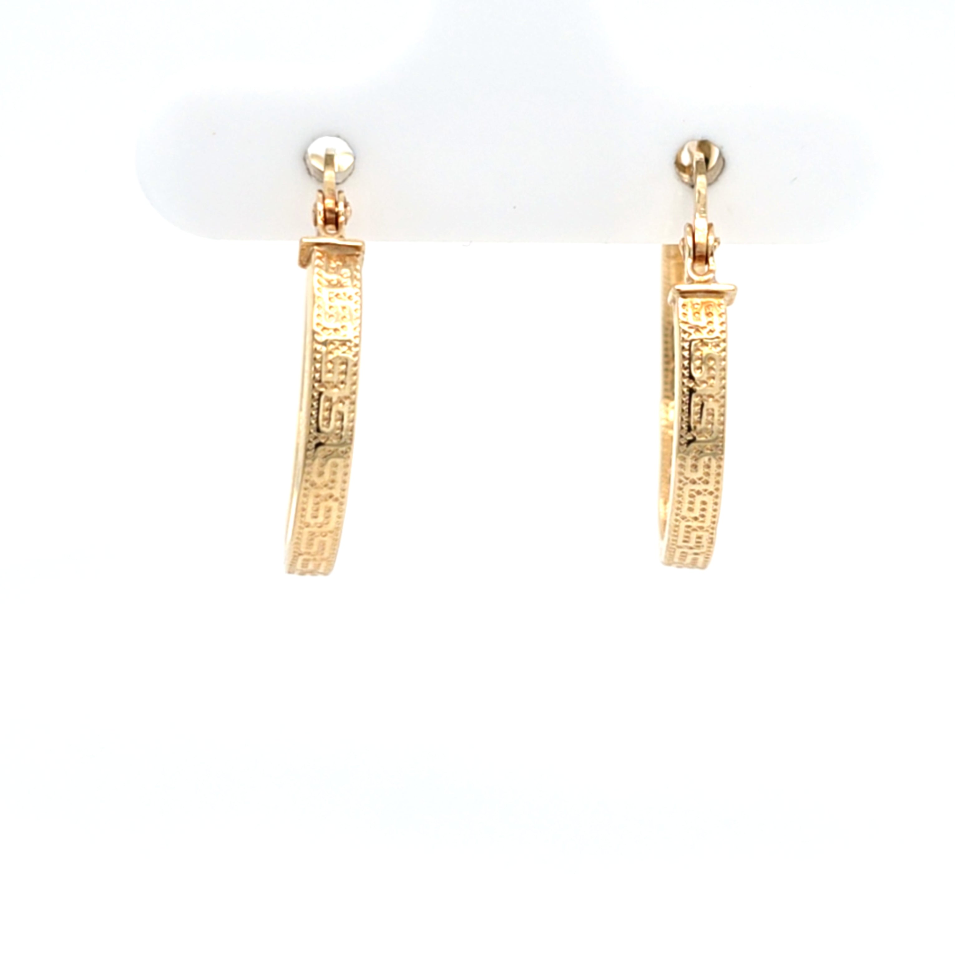 Damen Ohrringe Creolen Gelbgold 585 14 kt Schmuck 207076
