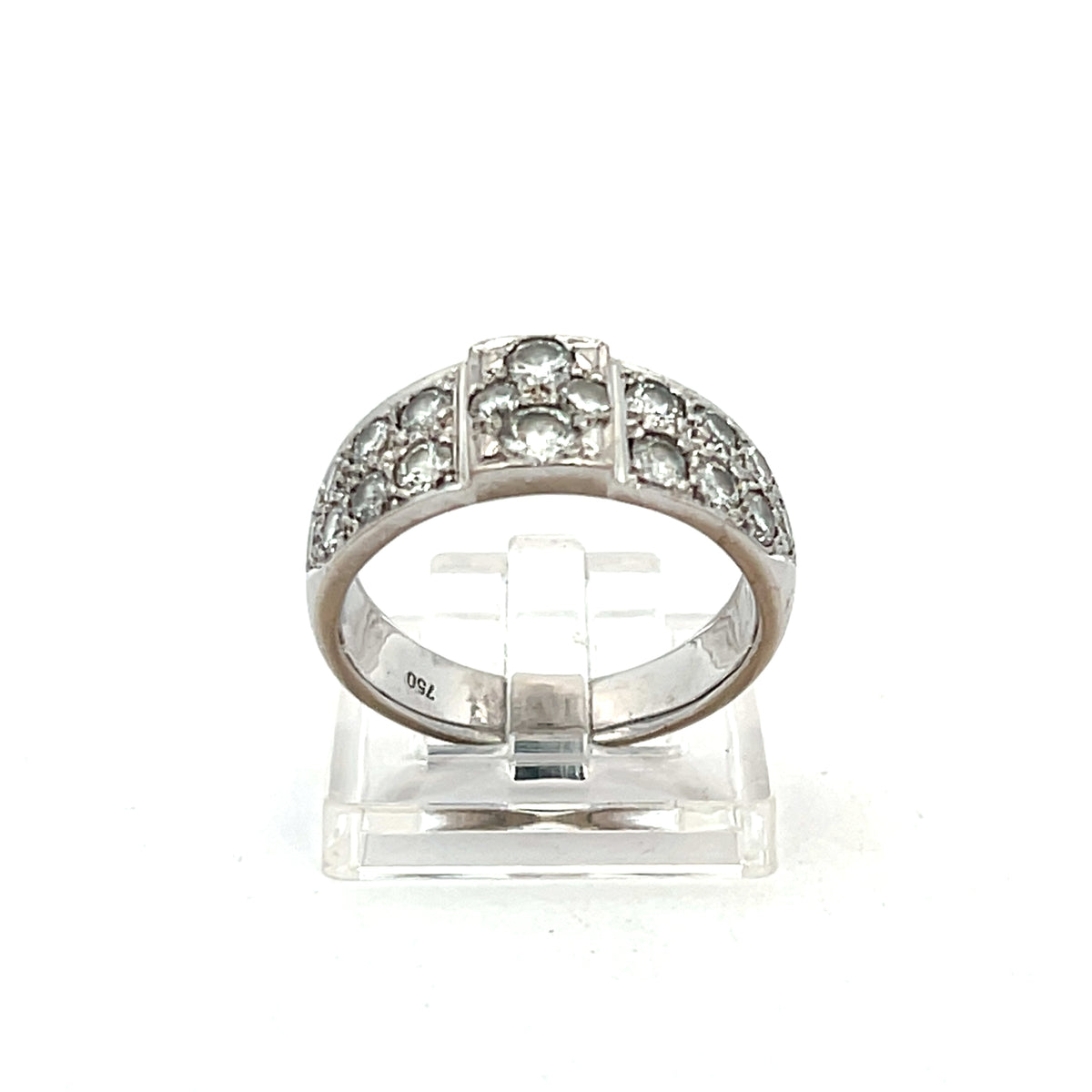 Ring Weißgold 750/18 karat