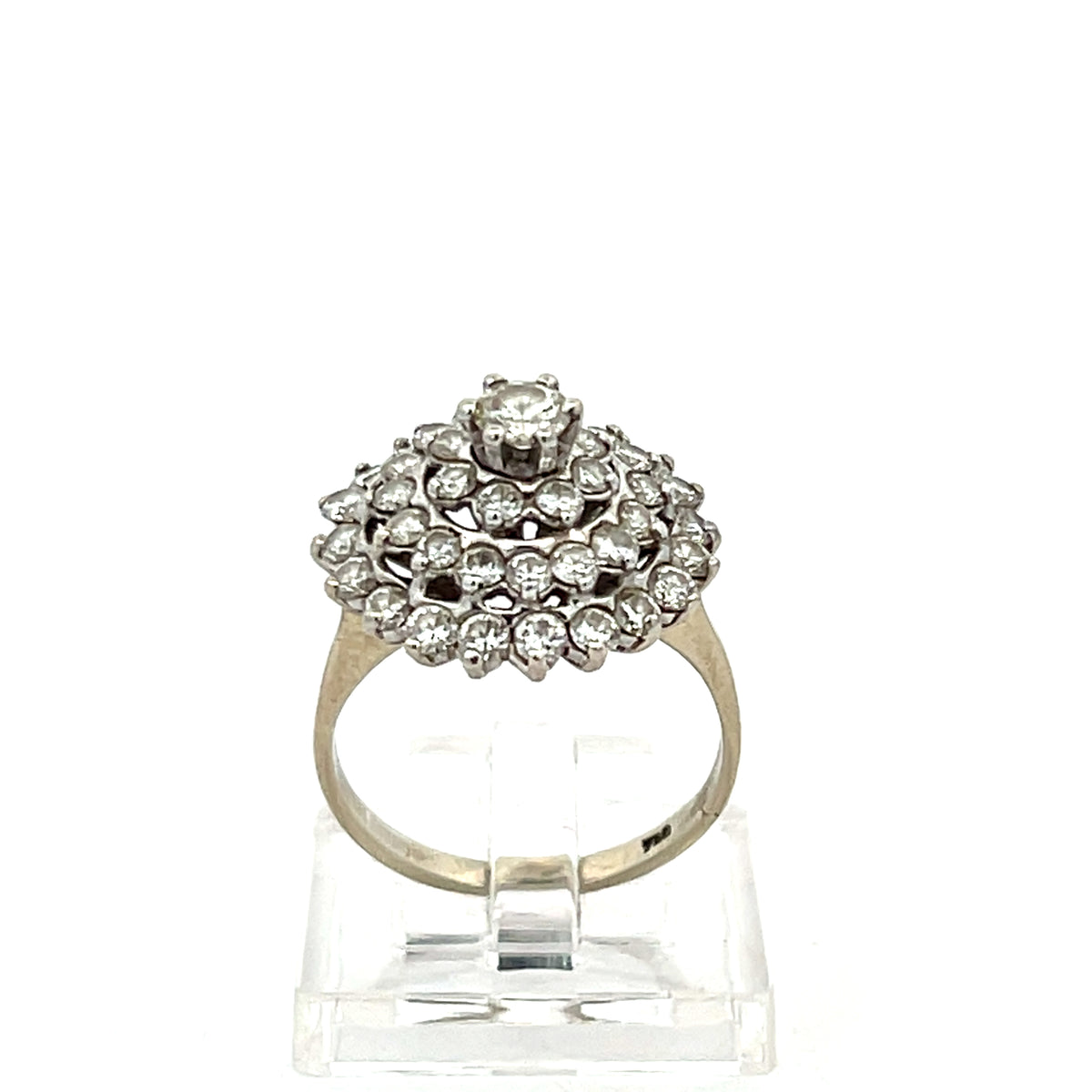 Ring Weißgold 750/18 karat
