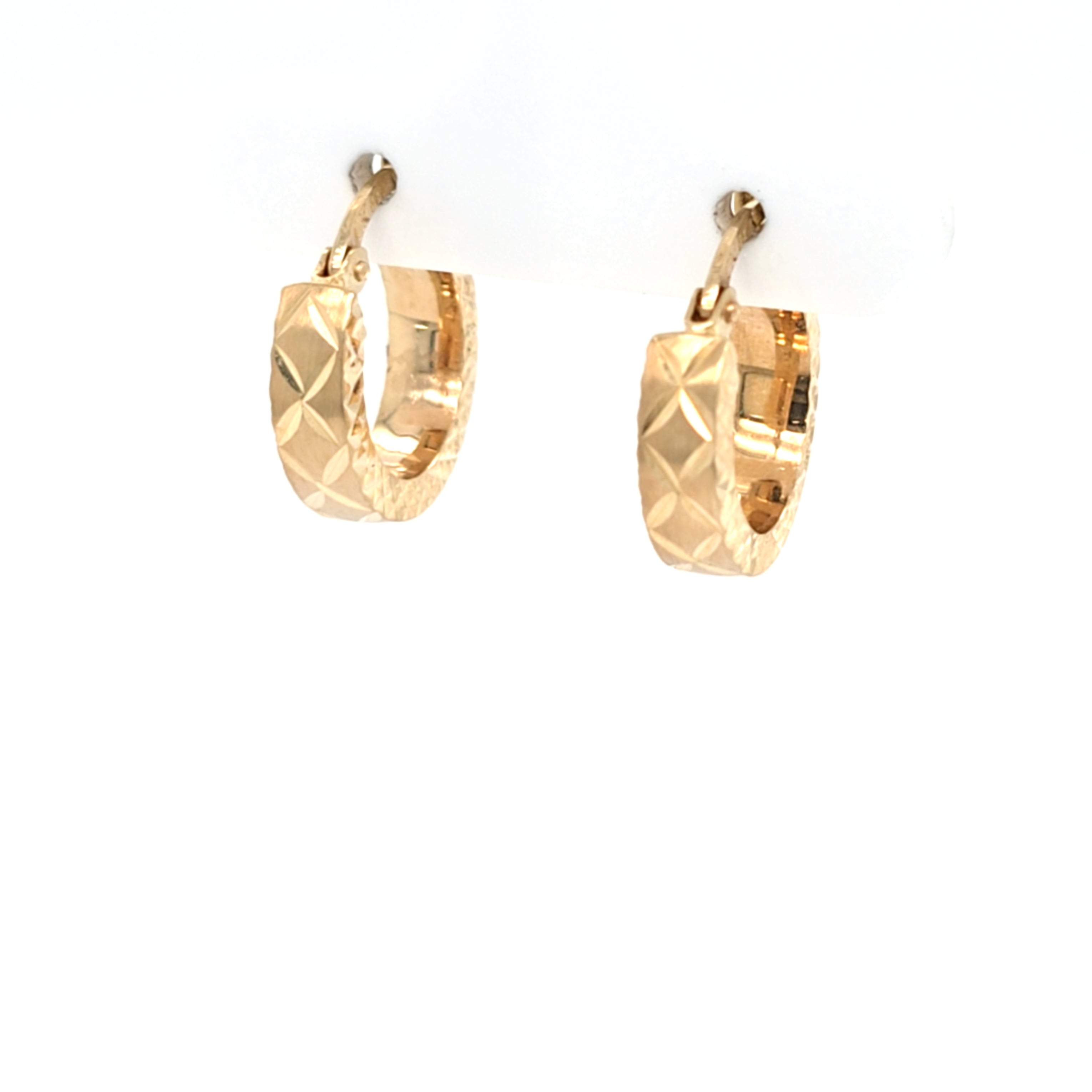 Damen Ohrringe Creolen Gelbgold 585 14 kt Schmuck Geschenk 201799