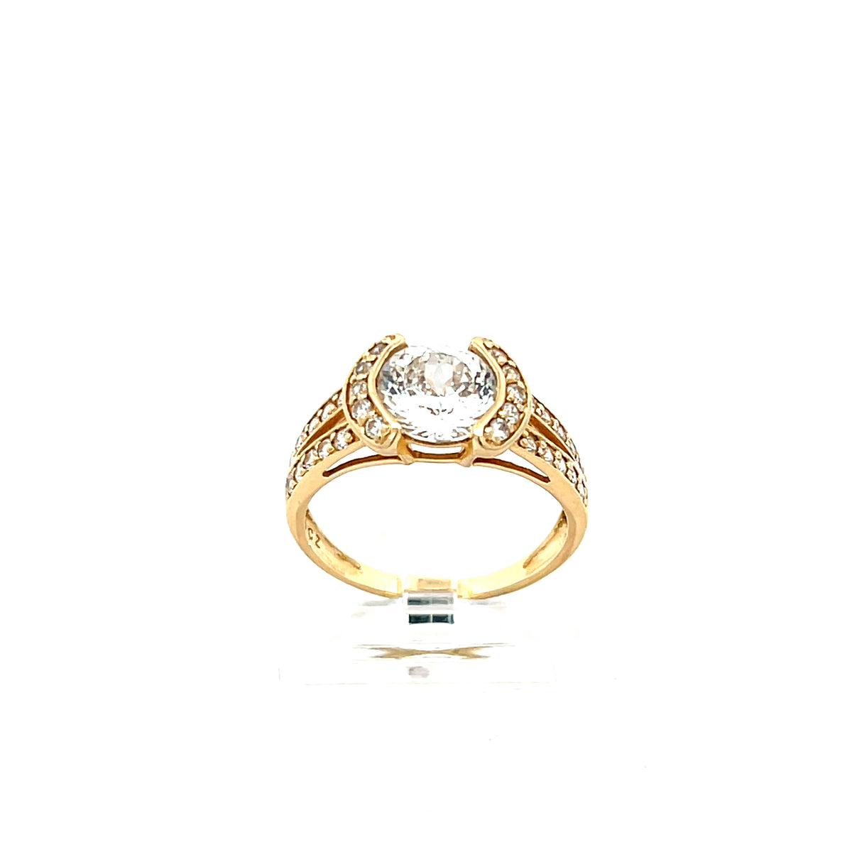 Damenring Gelbgold 585 / 14 kt