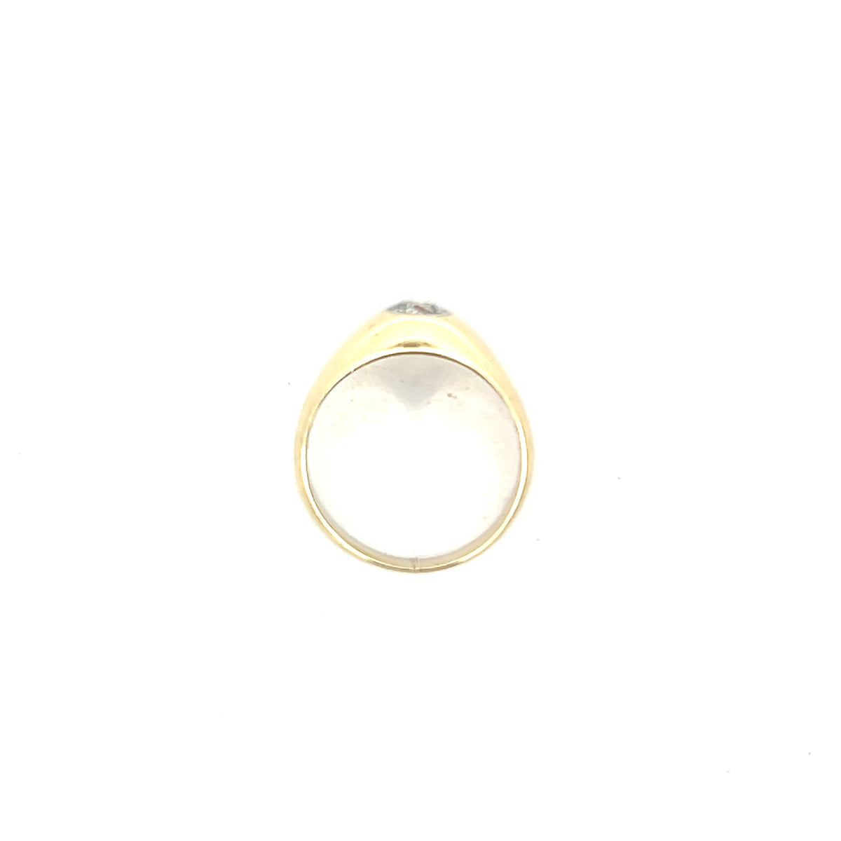 Damenring Gelbgold Weißgold 585 / 14 kt Diamant ca. 0,5ct/pi Altschliff