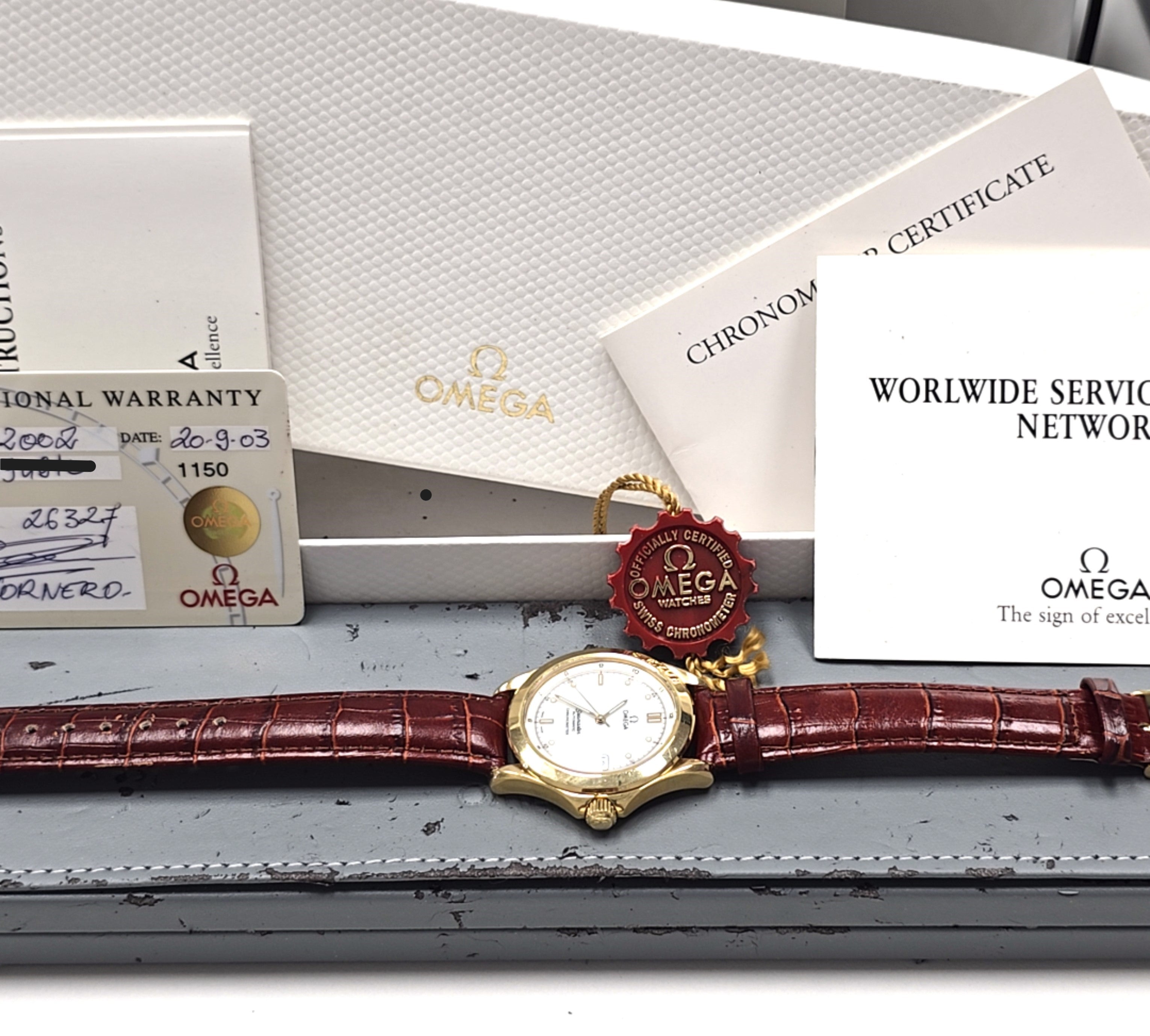 Omega Seamaster Chronometer Ref. 260/2002 1961501 Full-Set 36 mm