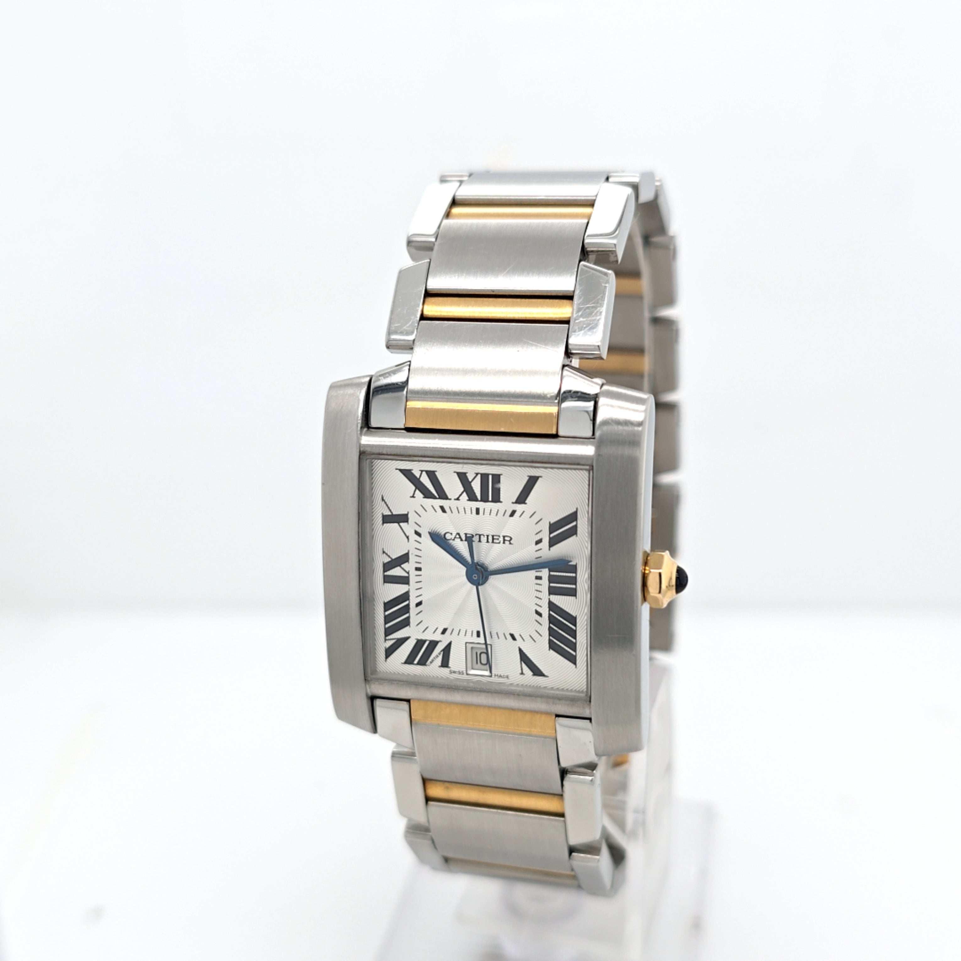 Cartier Tank Francaise Stahl/ Gold Unisex 28 mm Ref.: 2302