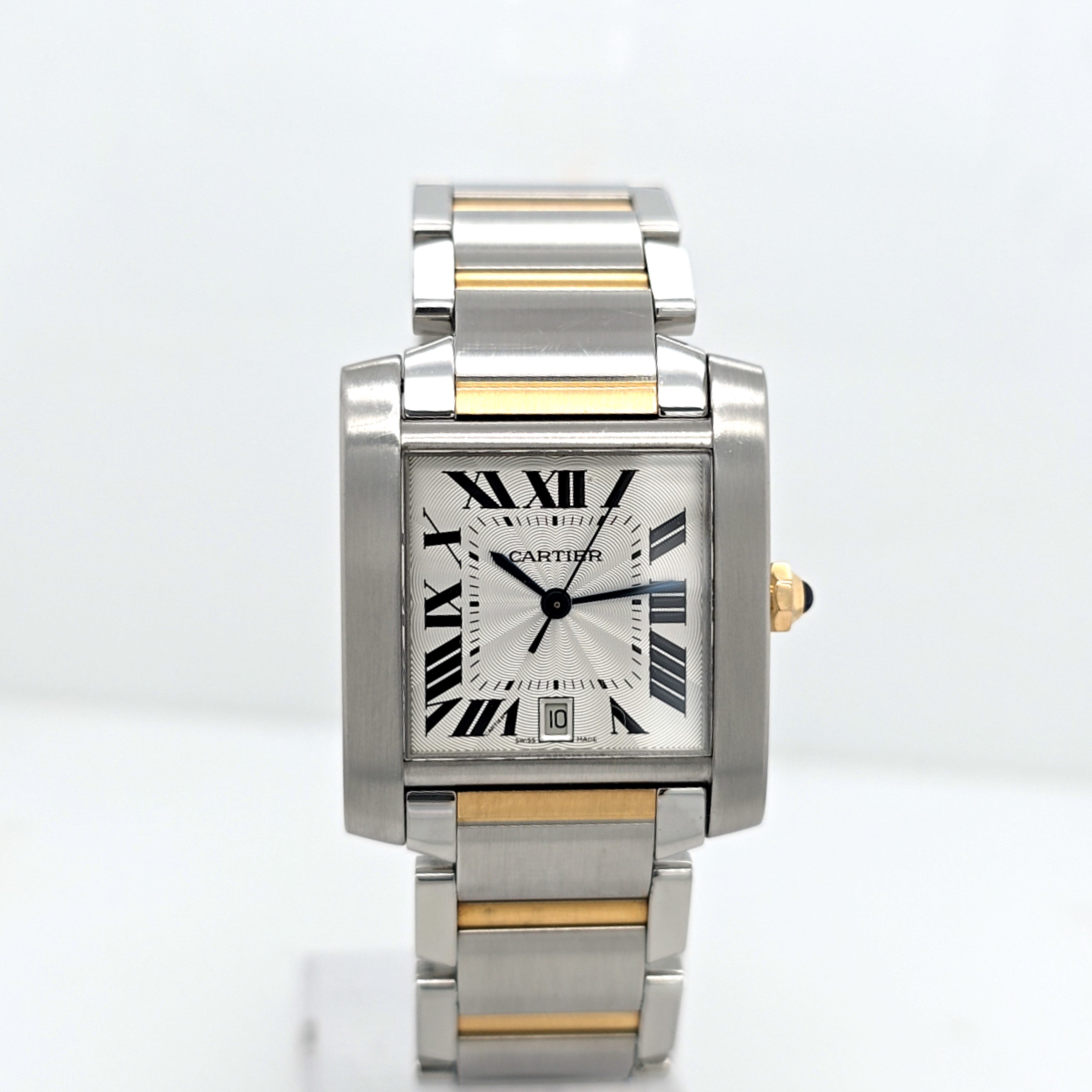 Cartier Tank Francaise Stahl/ Gold Unisex 28 mm Ref.: 2302