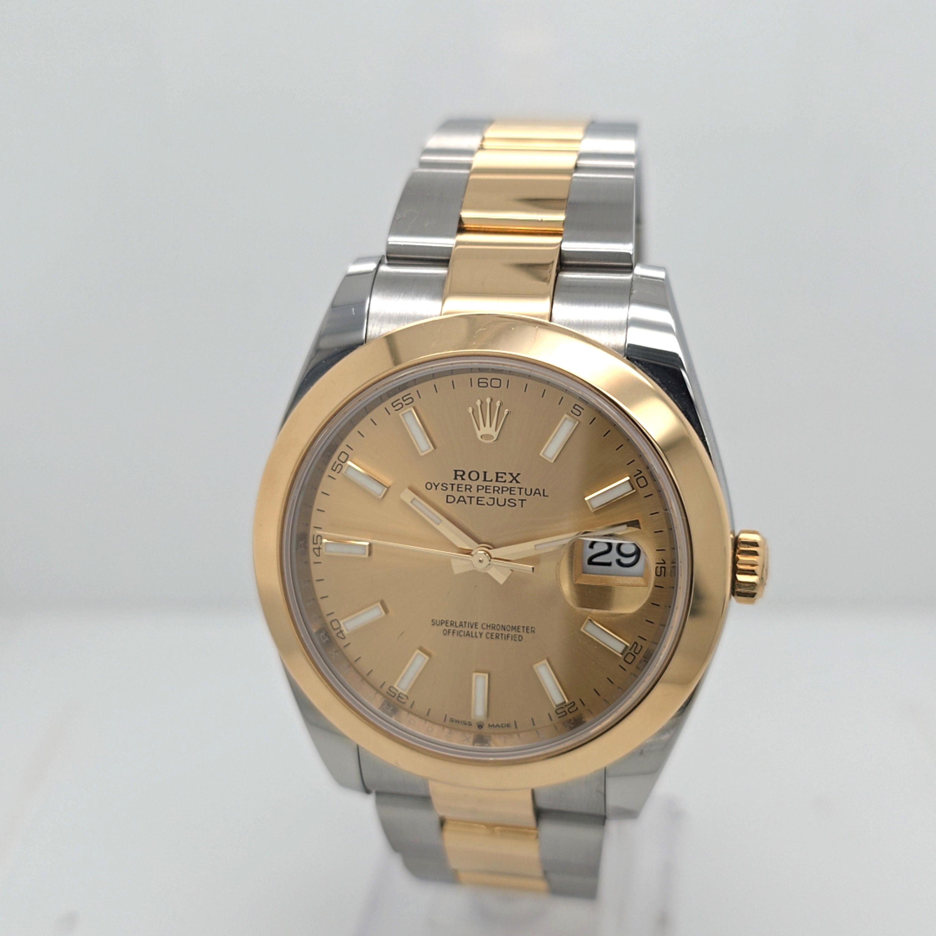 Rolex Datejust Stahl/ Gold Unisex Ref.: 126303 40 mm