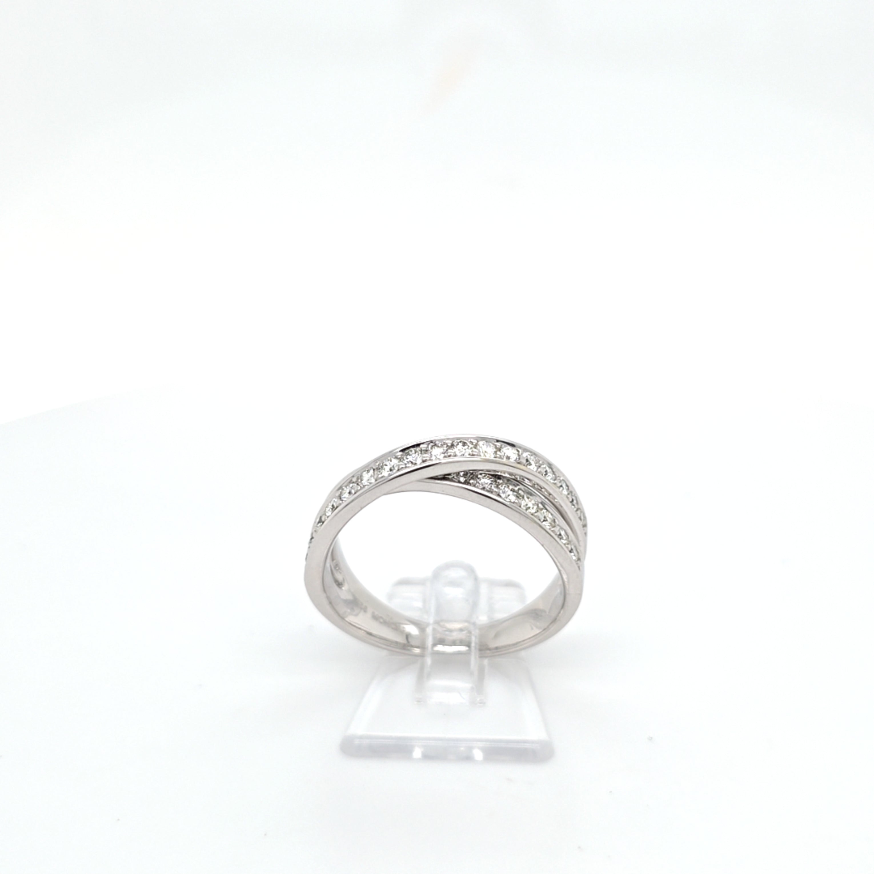 Moncara Ring Weiß Gold 585 Brillanten Schmuck Damen