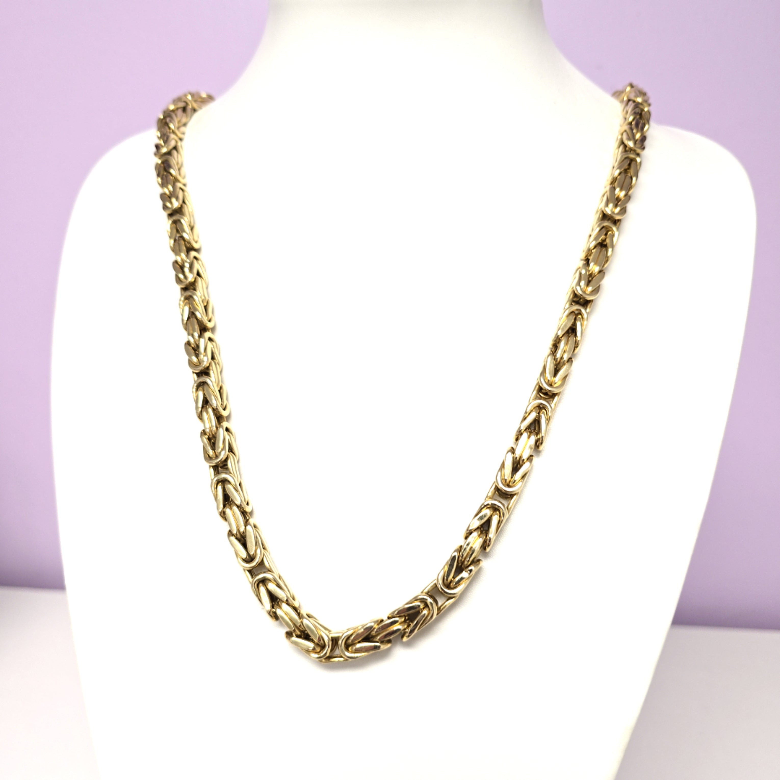 Königs Kette Gelb Gold 585 Unisex Schmuck Wertanlage