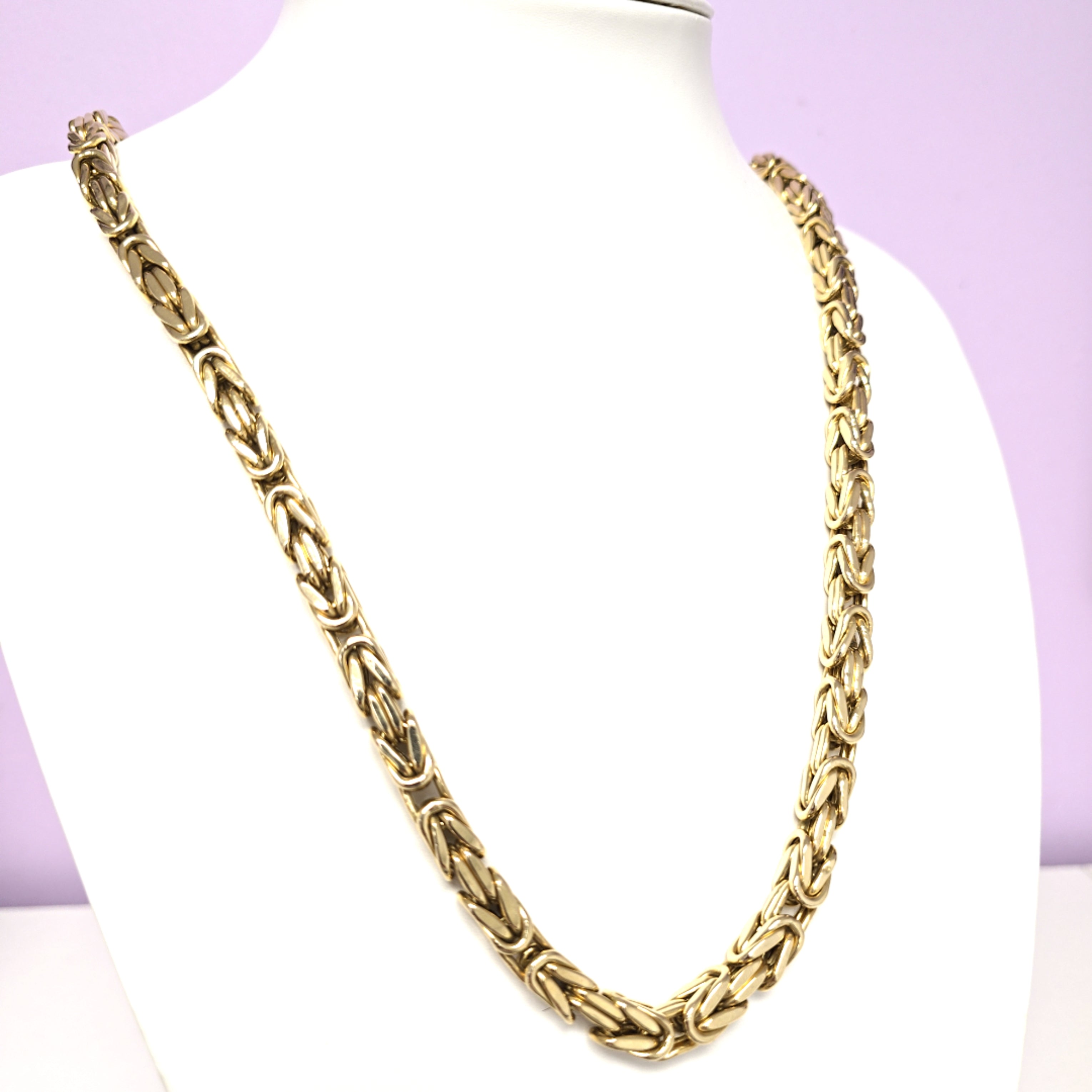 Königs Kette Gelb Gold 585 Unisex Schmuck Wertanlage