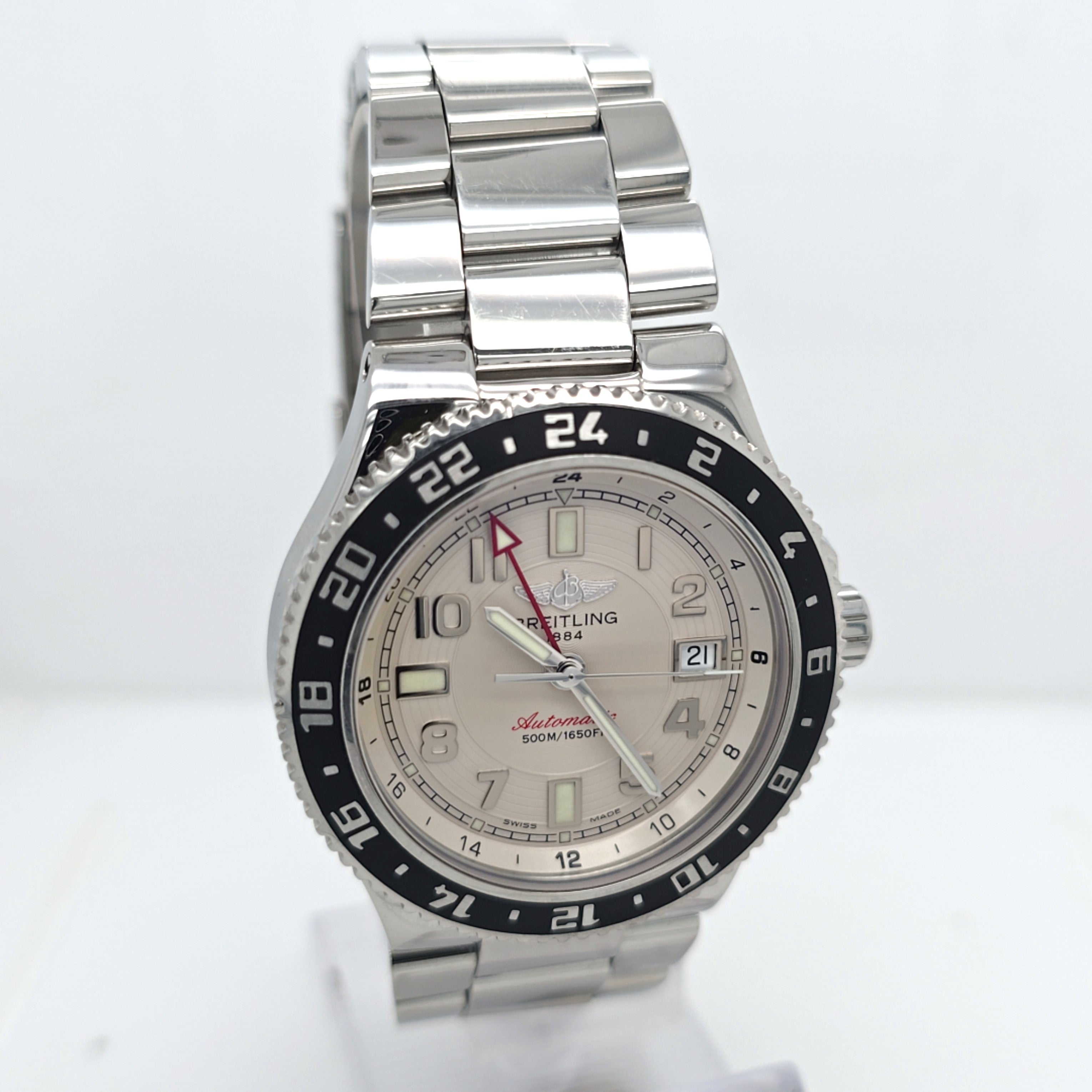 Breitling Superocean GMT Edelstahl Ref.: A32380 Unisex Full-Set 41 mm