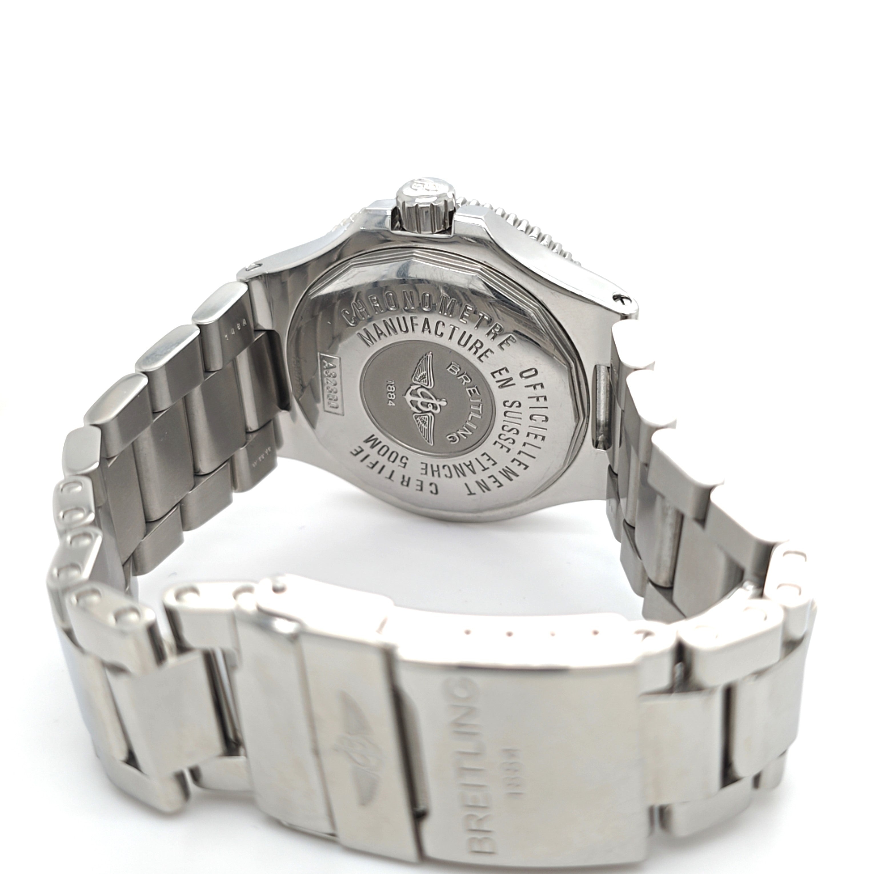 Breitling Superocean GMT Edelstahl Ref.: A32380 Unisex Full-Set 41 mm