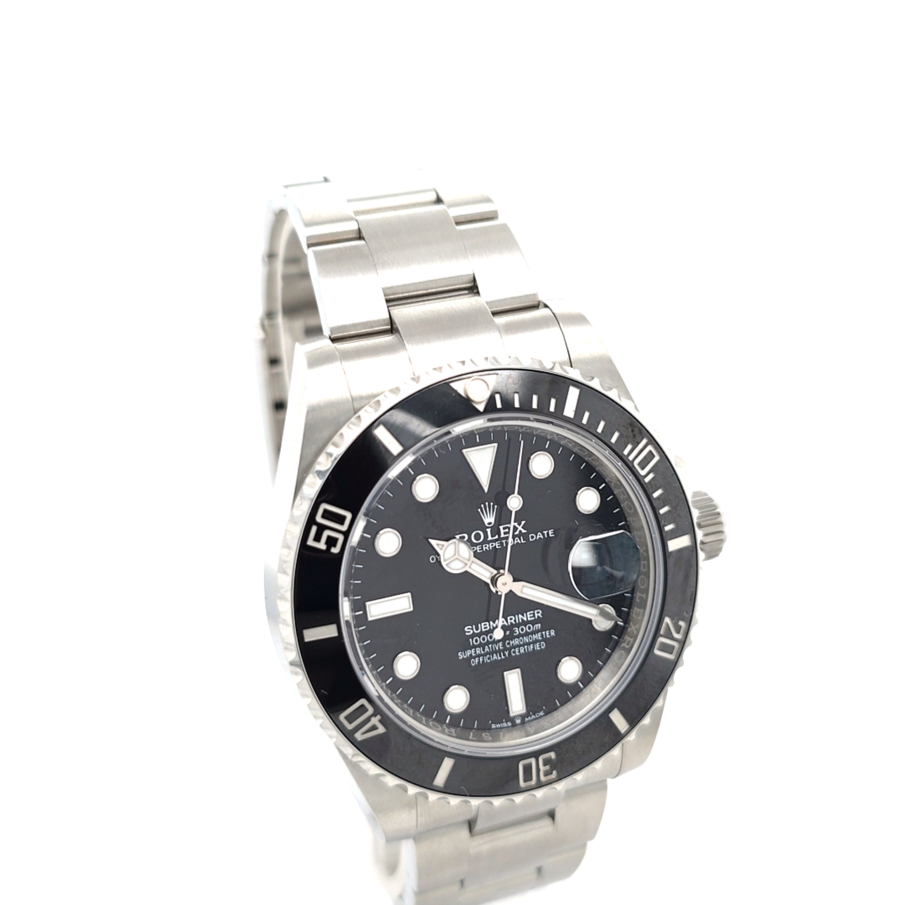 Rolex Submariner Edelstahl Ref.: 126610LN Full-Set 41 mm BJ. 2024