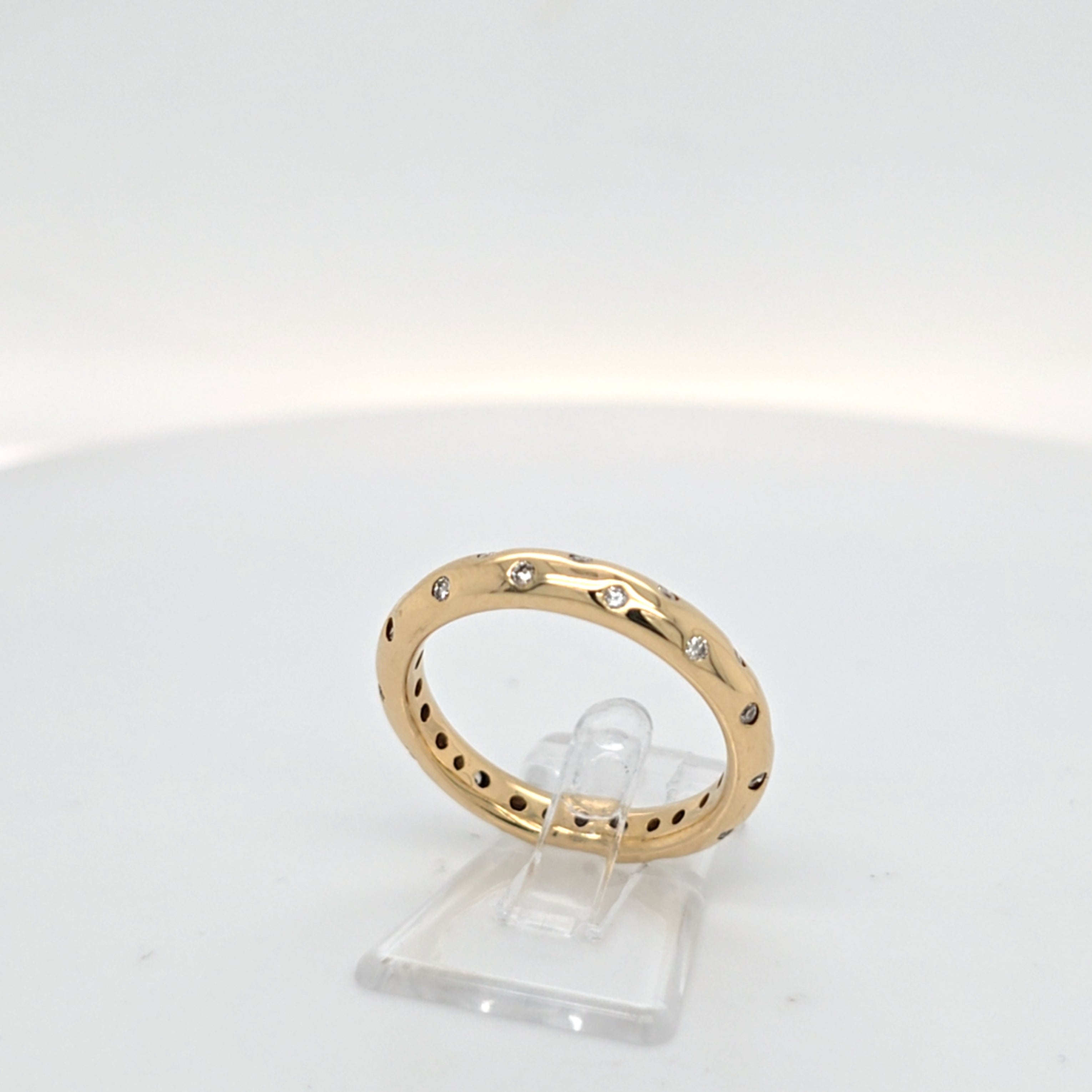 Damen Ring Gold 750 18 kt Brillanten *52* Schmuck