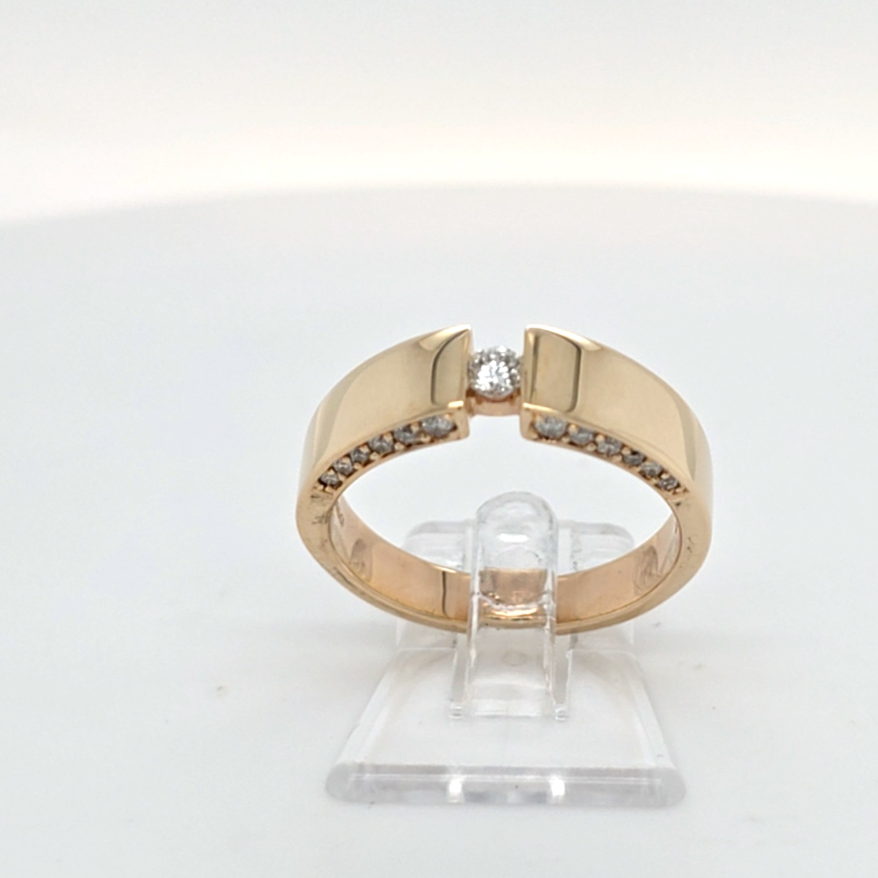 Christ Ring Gelb Gold 333 Brillanten Damen Schmuck