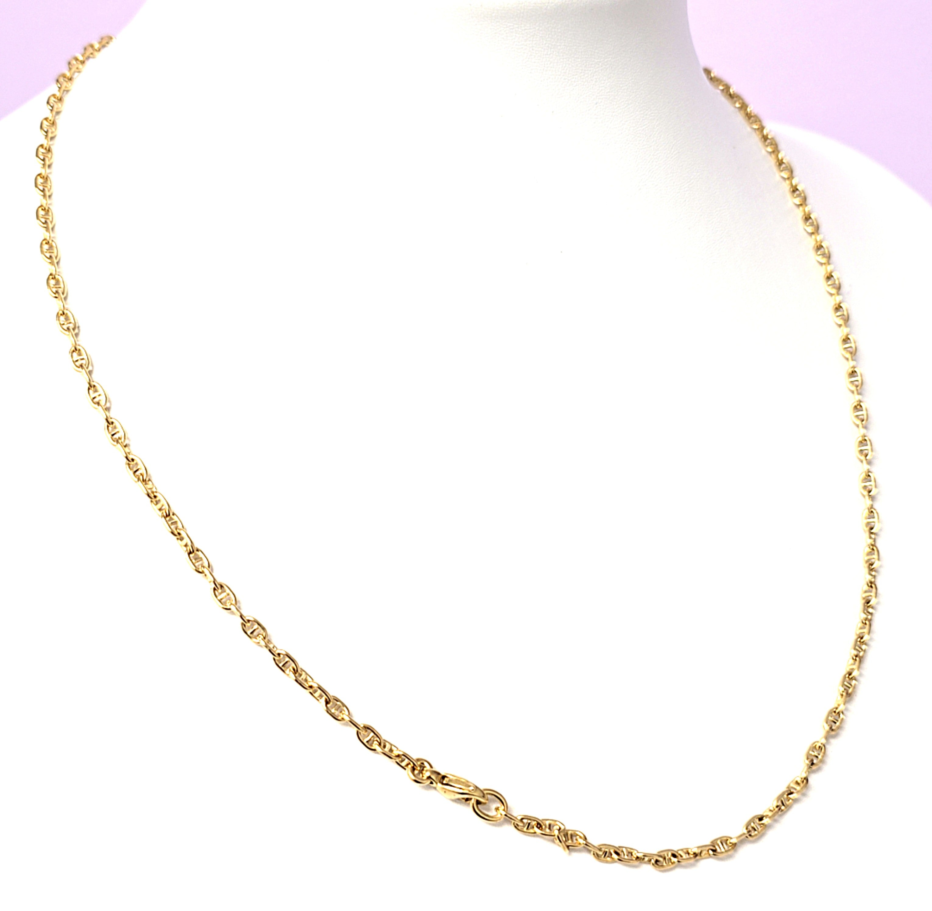 Ankerkette Gelbgold 750/18kt. Unisex ca. 54cm