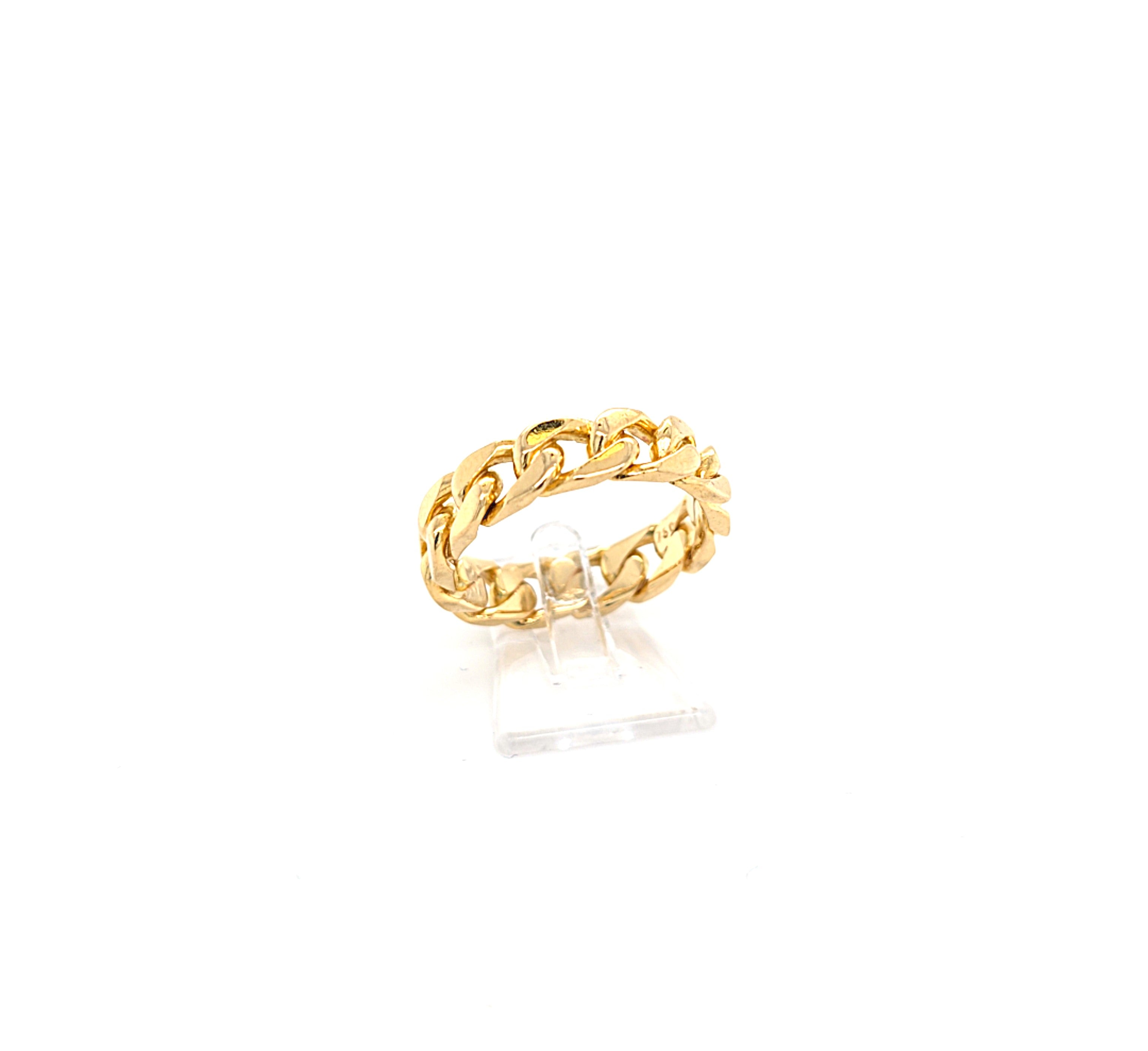 Ring Gold 750 18 kt Unisex