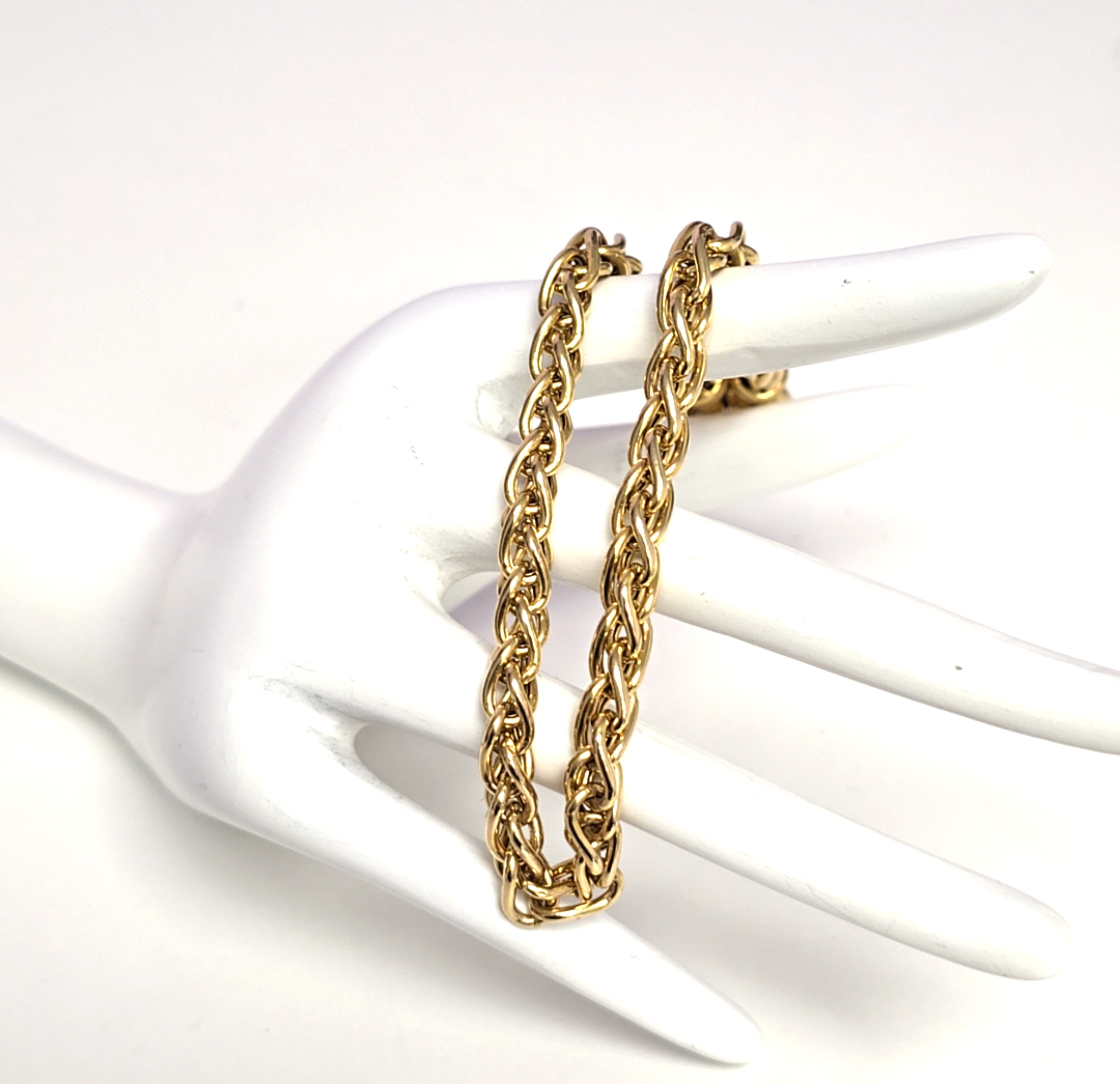 Armband Gold 585 14kt. Unisex ca. 27cm