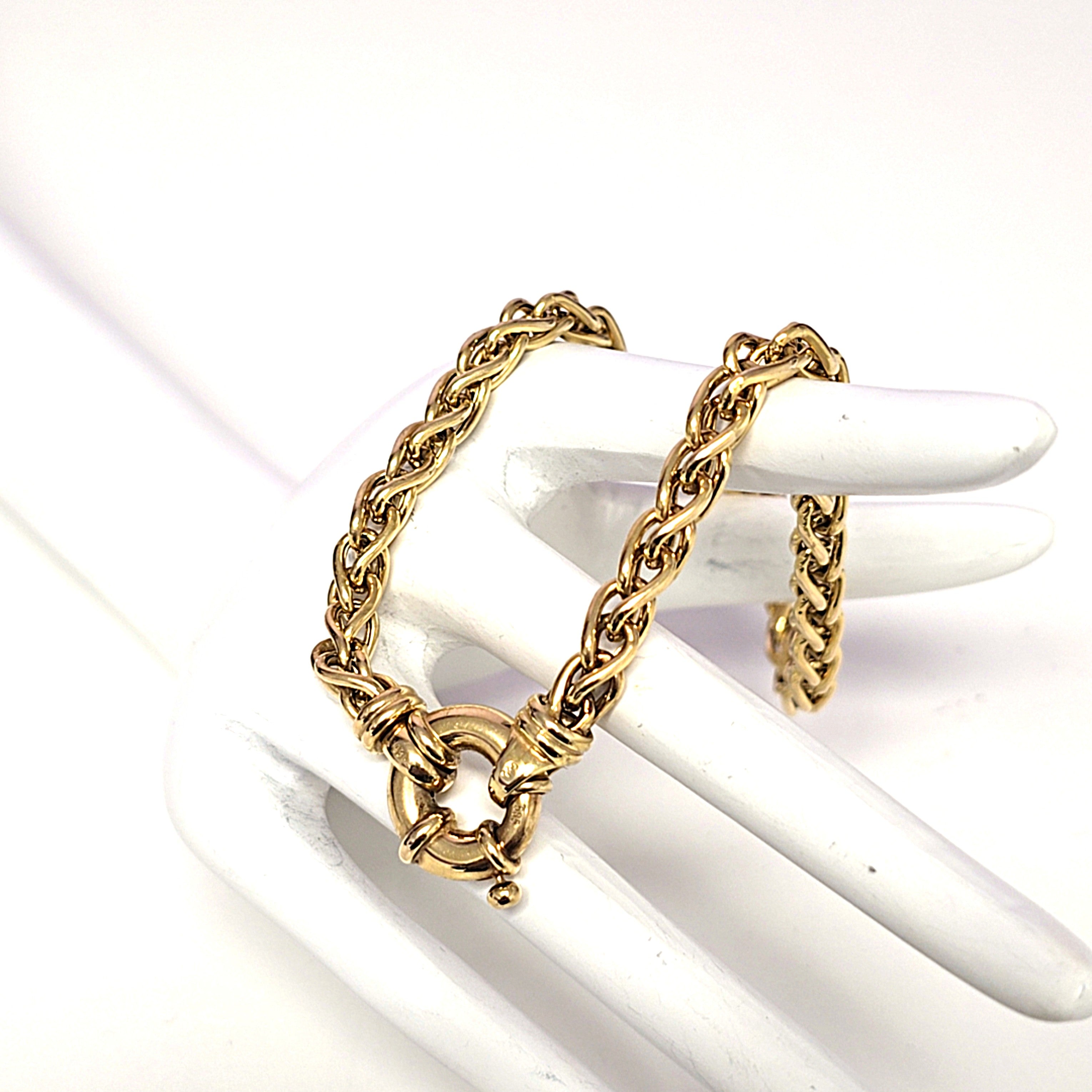 Armband Gold 585 14kt. Unisex ca. 27cm