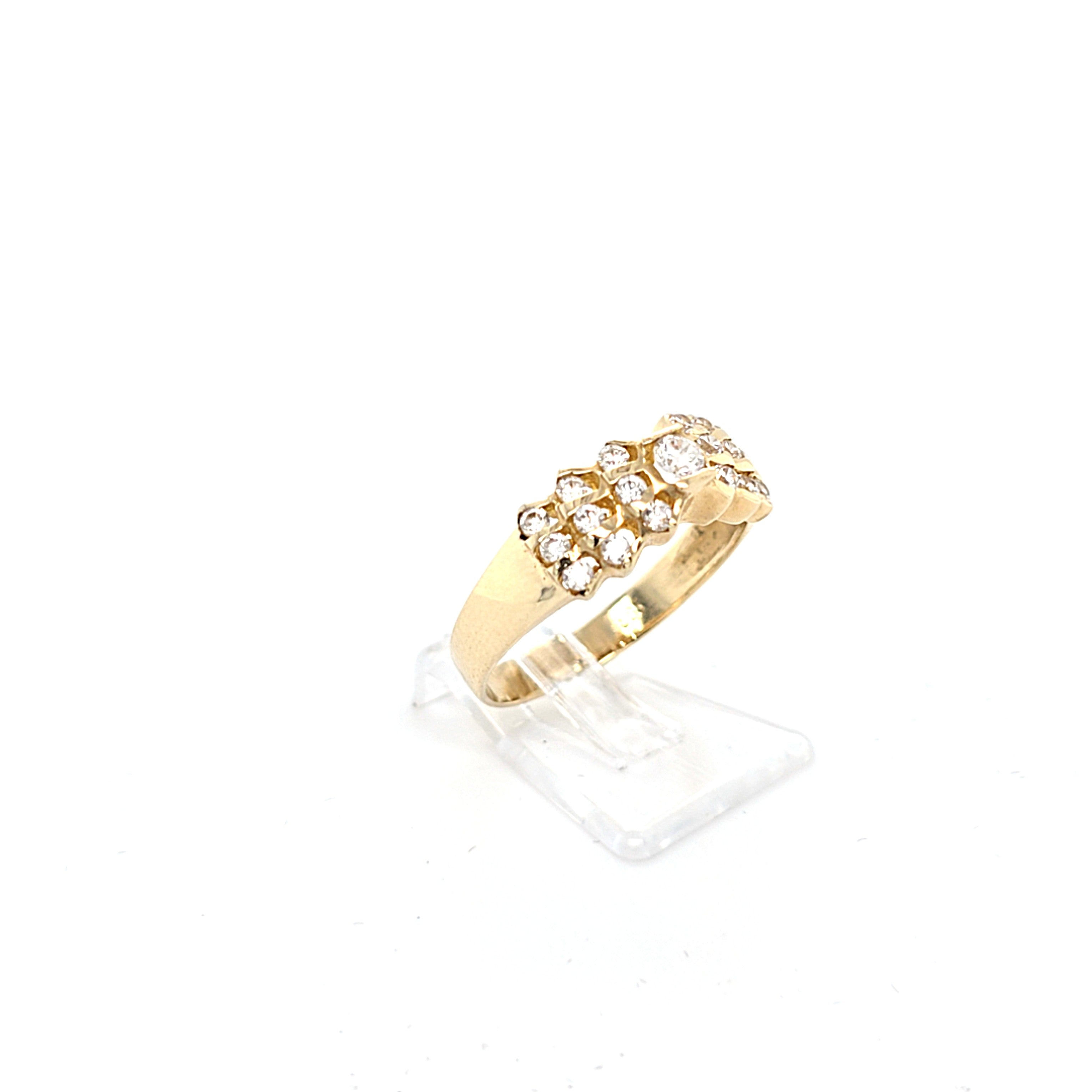 Damenring Gold 585 14kt. mit Zirkonia *58* 215998