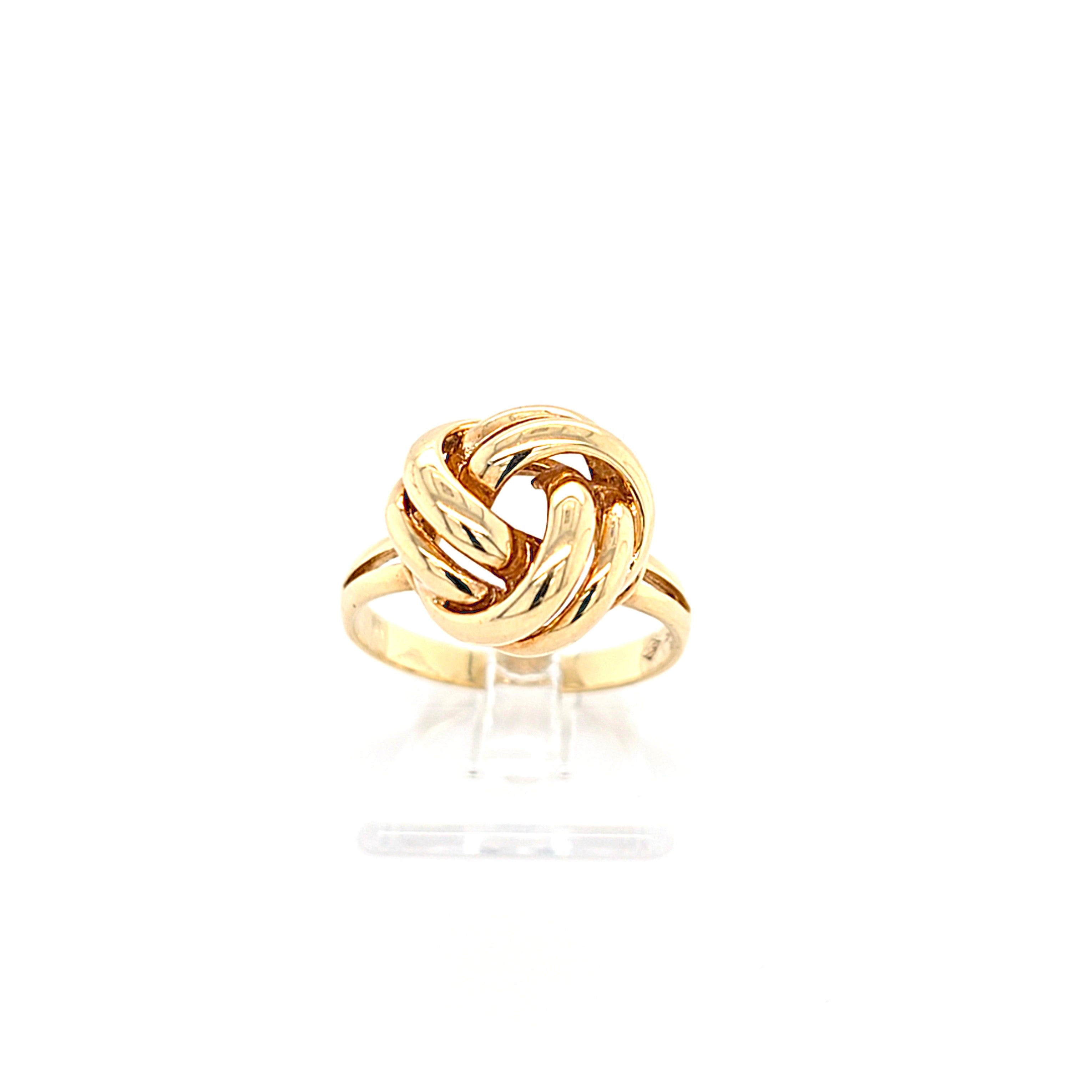 Ring Gold 585 14 kt Damen Knoten