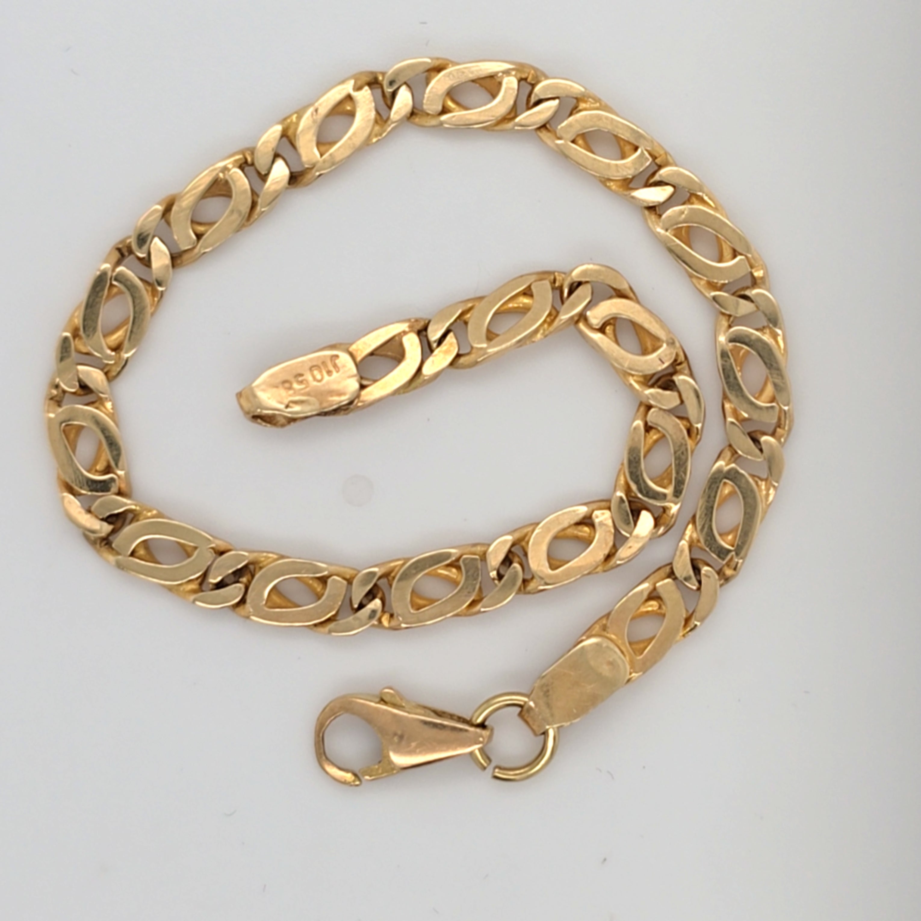 Armband Gelb Gold 585 Unisex Schmuck Geschenk
