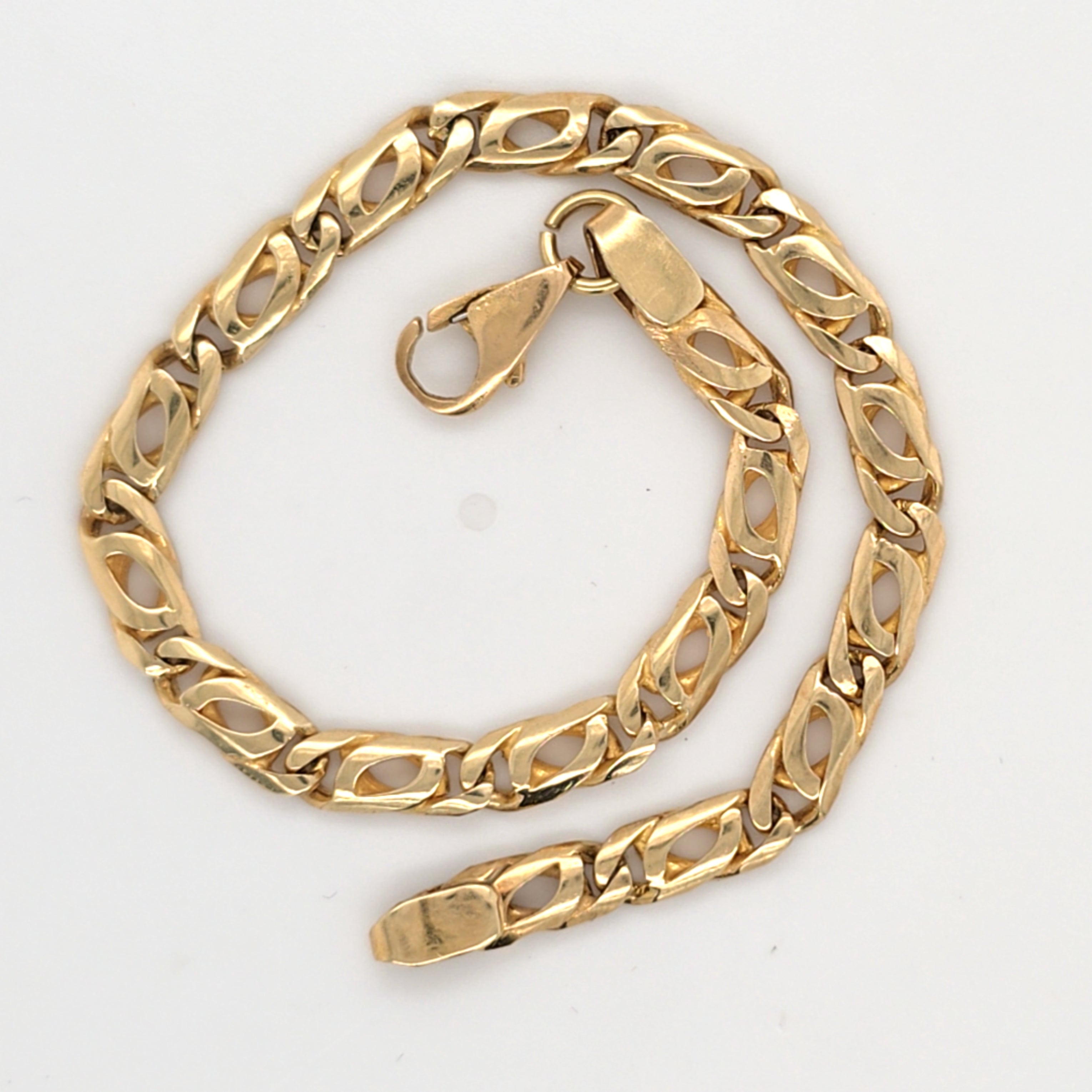 Armband Gelb Gold 585 Unisex Schmuck Geschenk