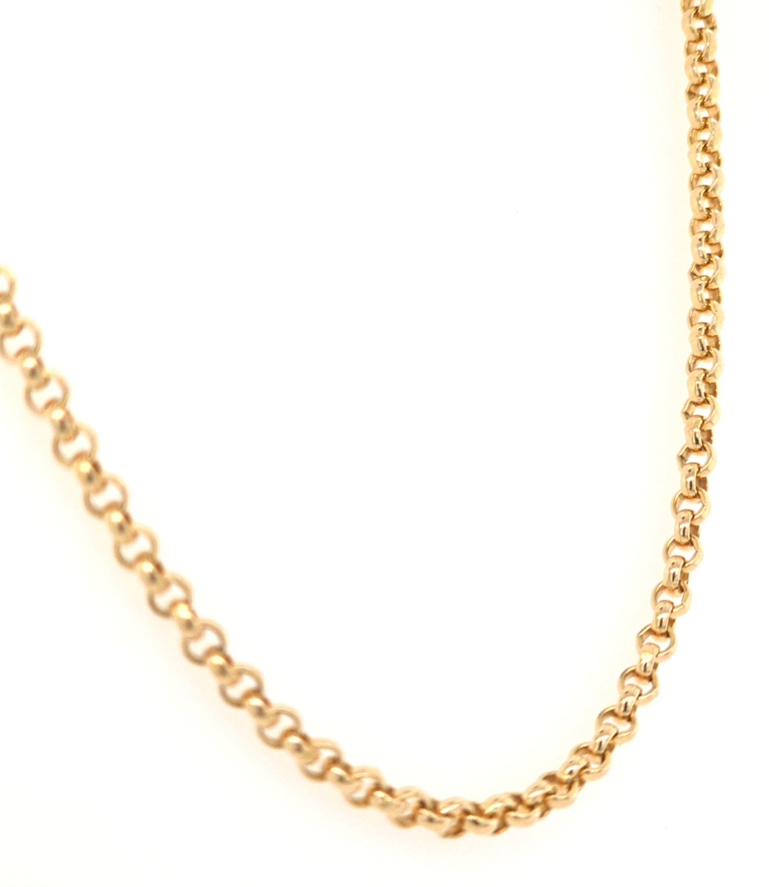 Erbskette Gelbgold 585 14 kt Unisex 68 cm Schmuck A218831