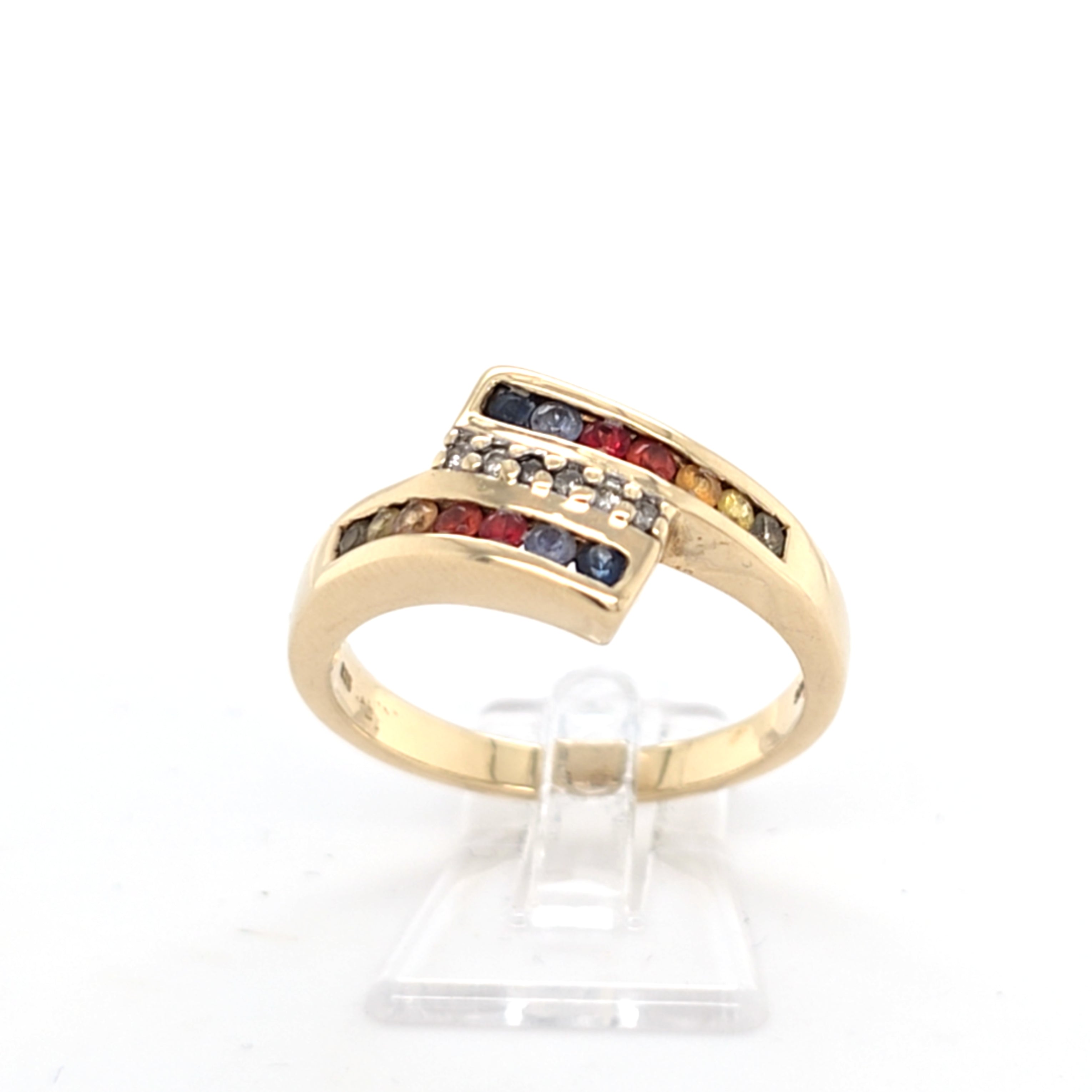Damenring Gold 585 14 Karat Schmucksteine Zirkonia