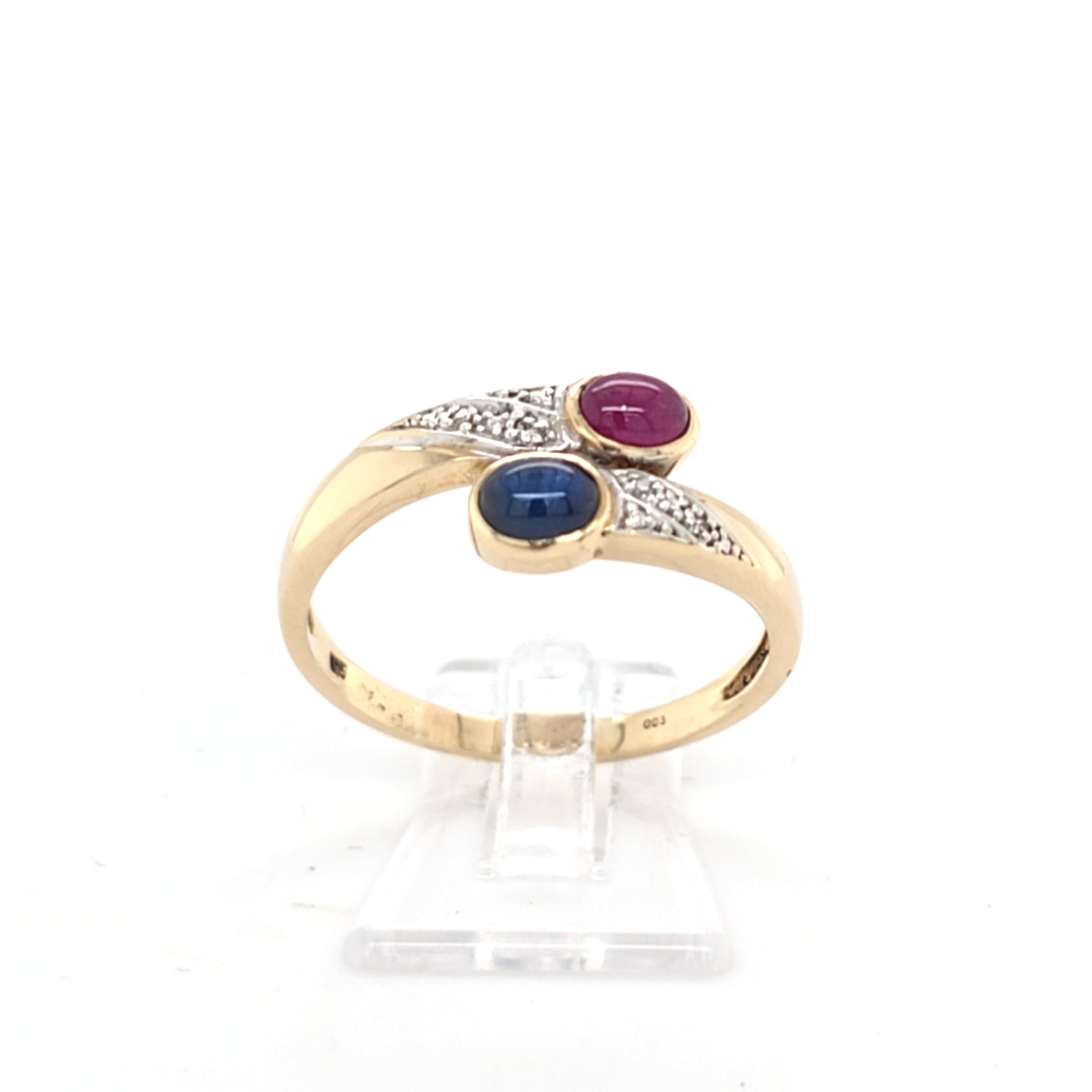 Damenring Gold 585 14 Karat Diamanten