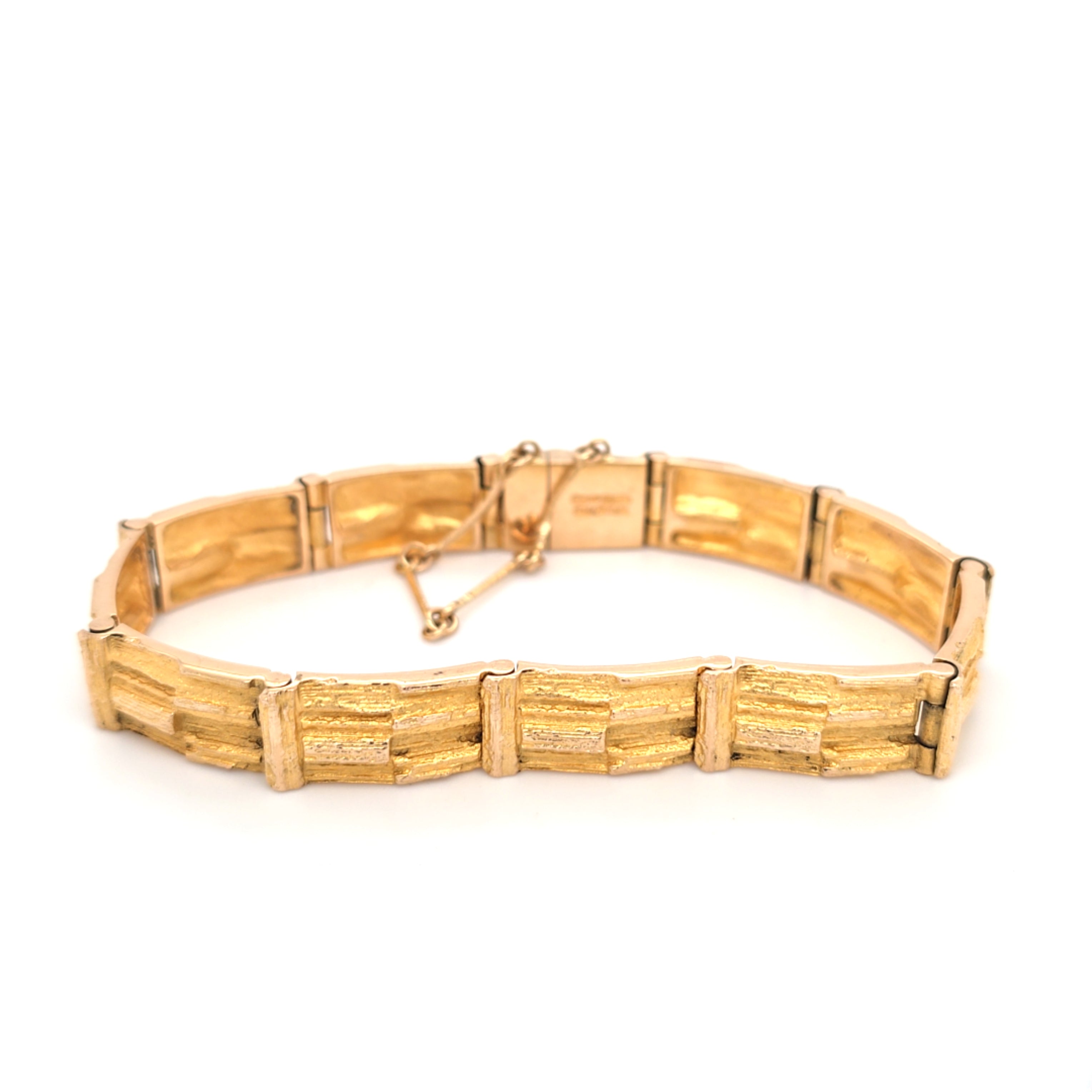 Lapponia Armband  Gelbgold 585 14 kt Schmuck L:  18 cm  220312