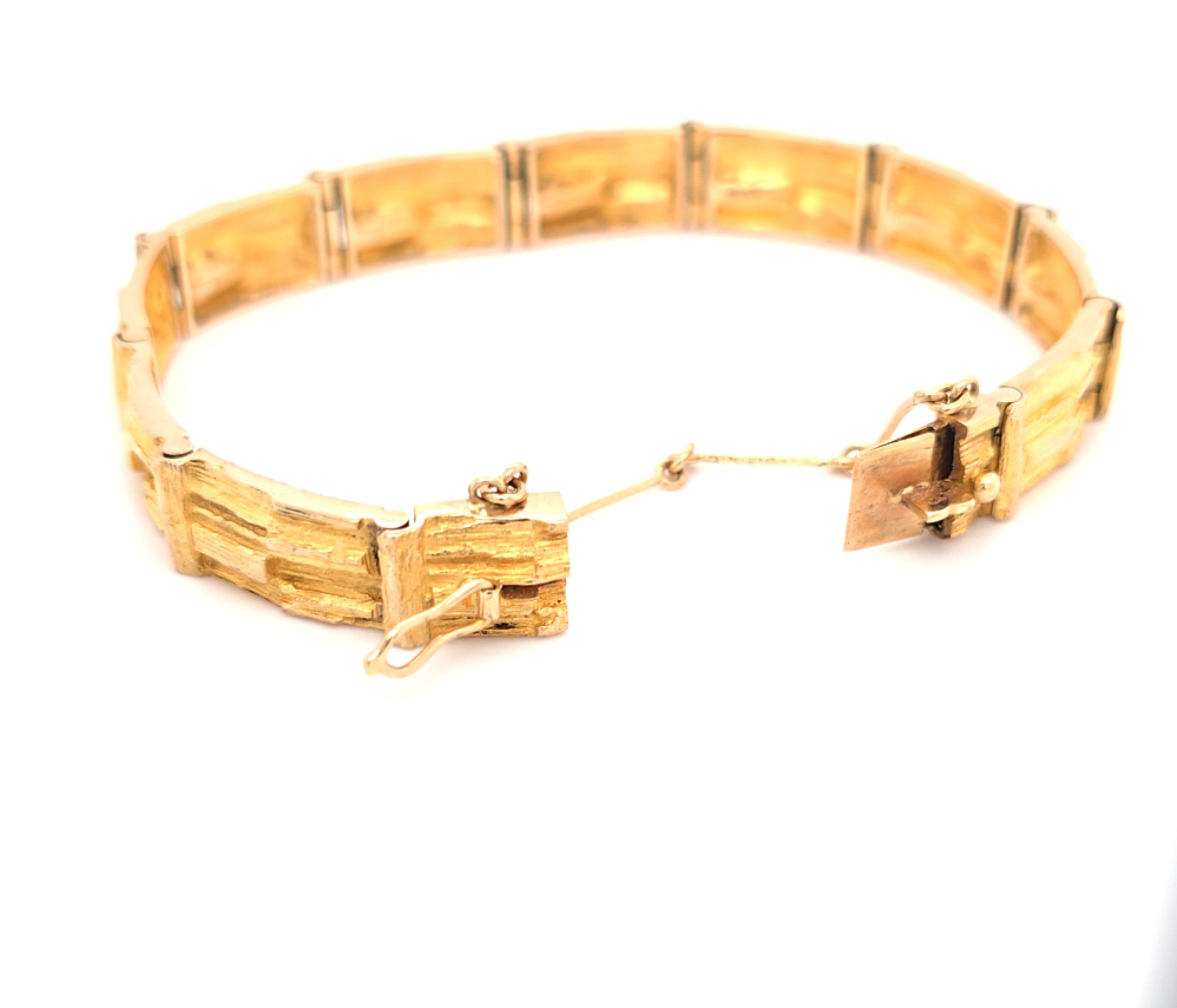 Lapponia Armband  Gelbgold 585 14 kt Schmuck L:  18 cm  220312