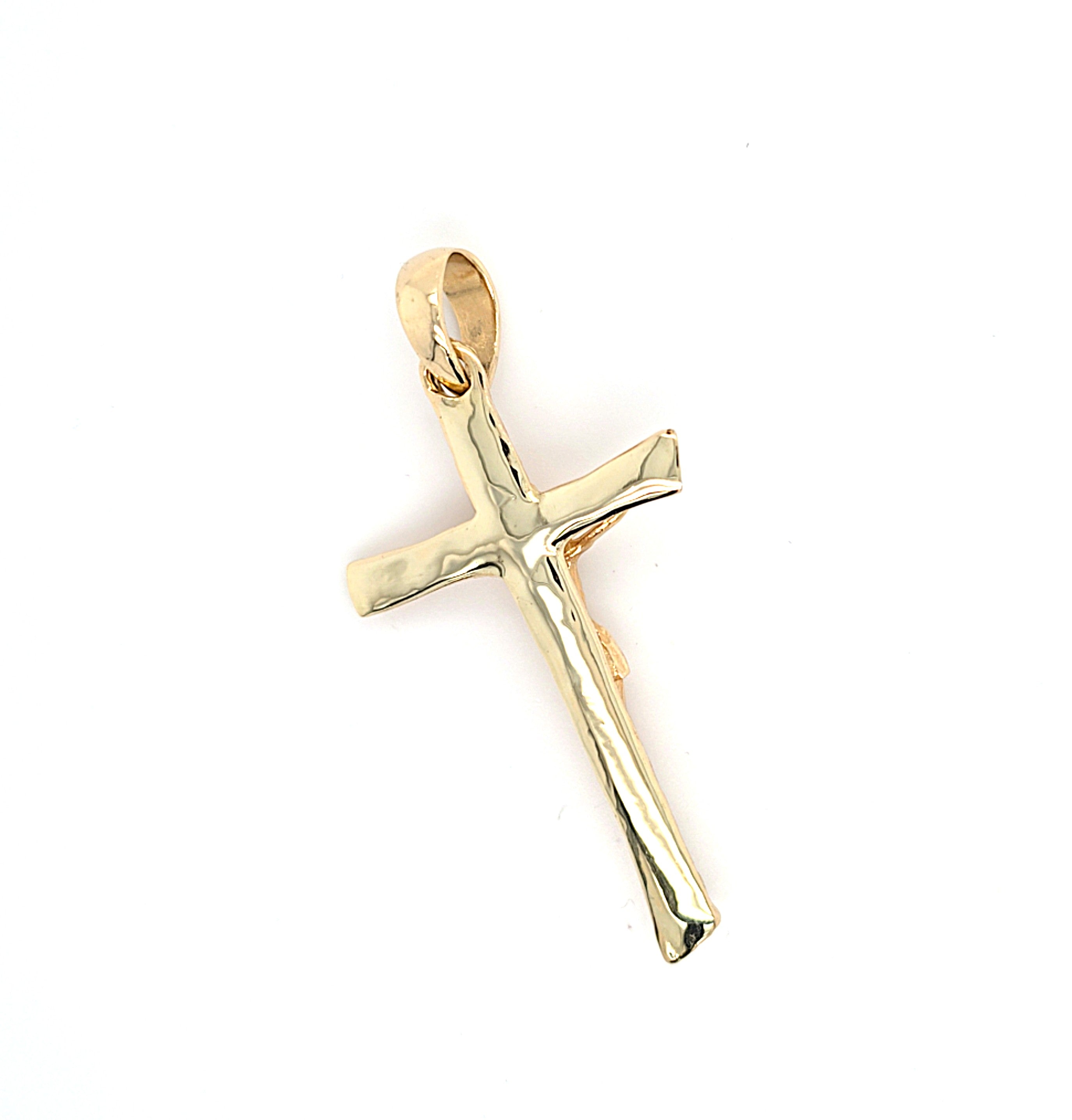 Anhänger Gold 585 14 kt Kreuz Schmuck Unisex