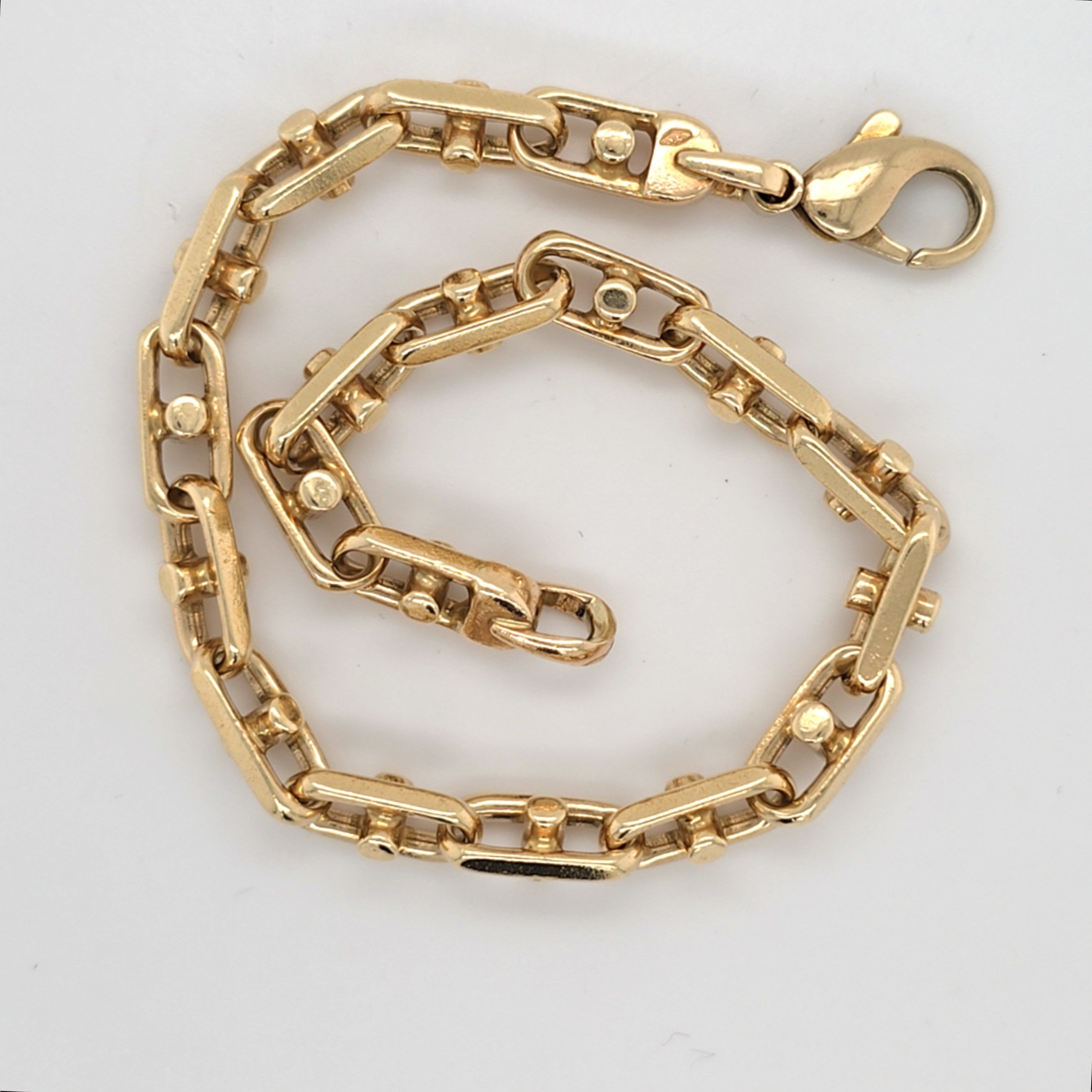 Armband Gelb Gold 585 Unisex Schmuck Geschenk