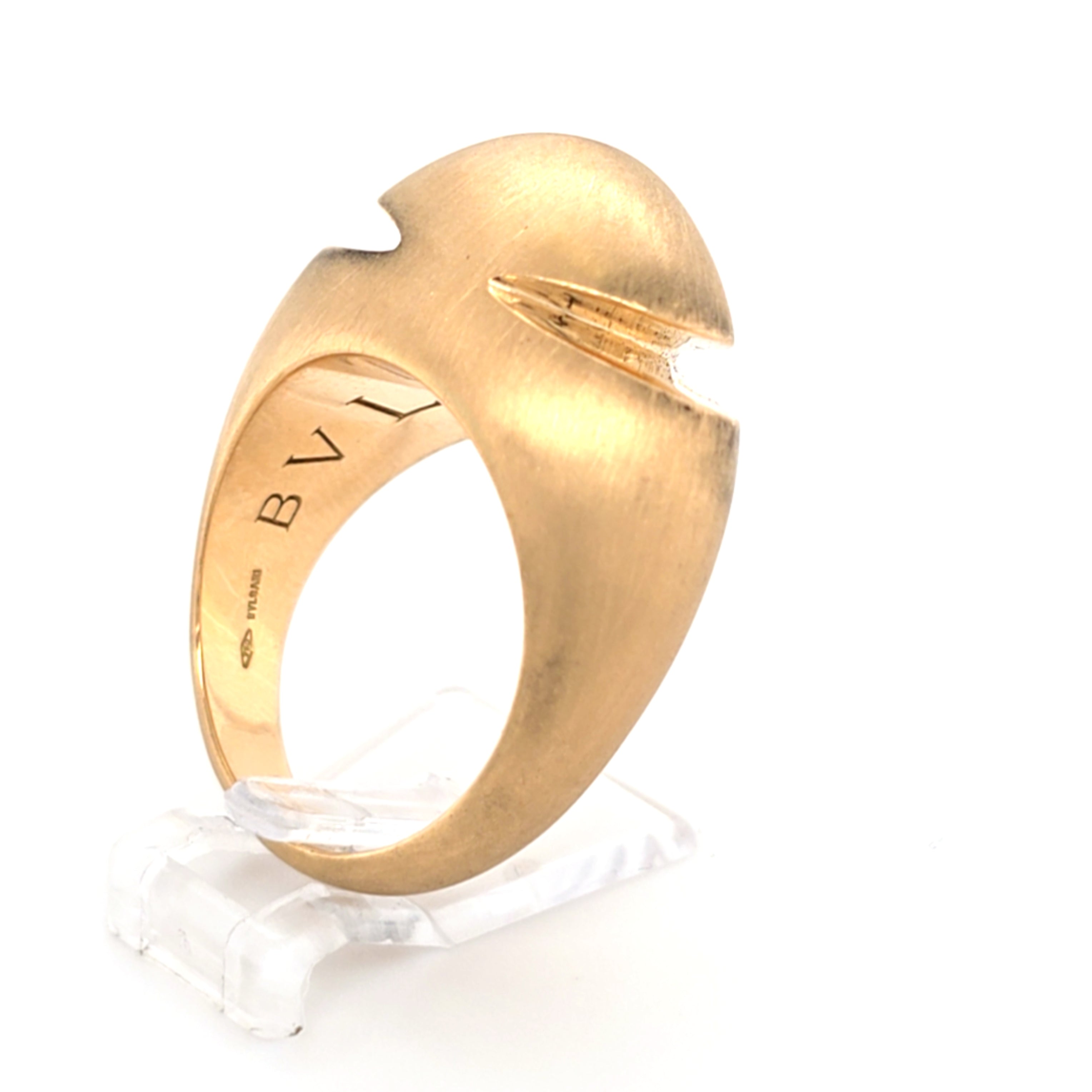 Bvlgari Damen Ring Gelb Gold 750 18 kt * 59* Schmuck 218608