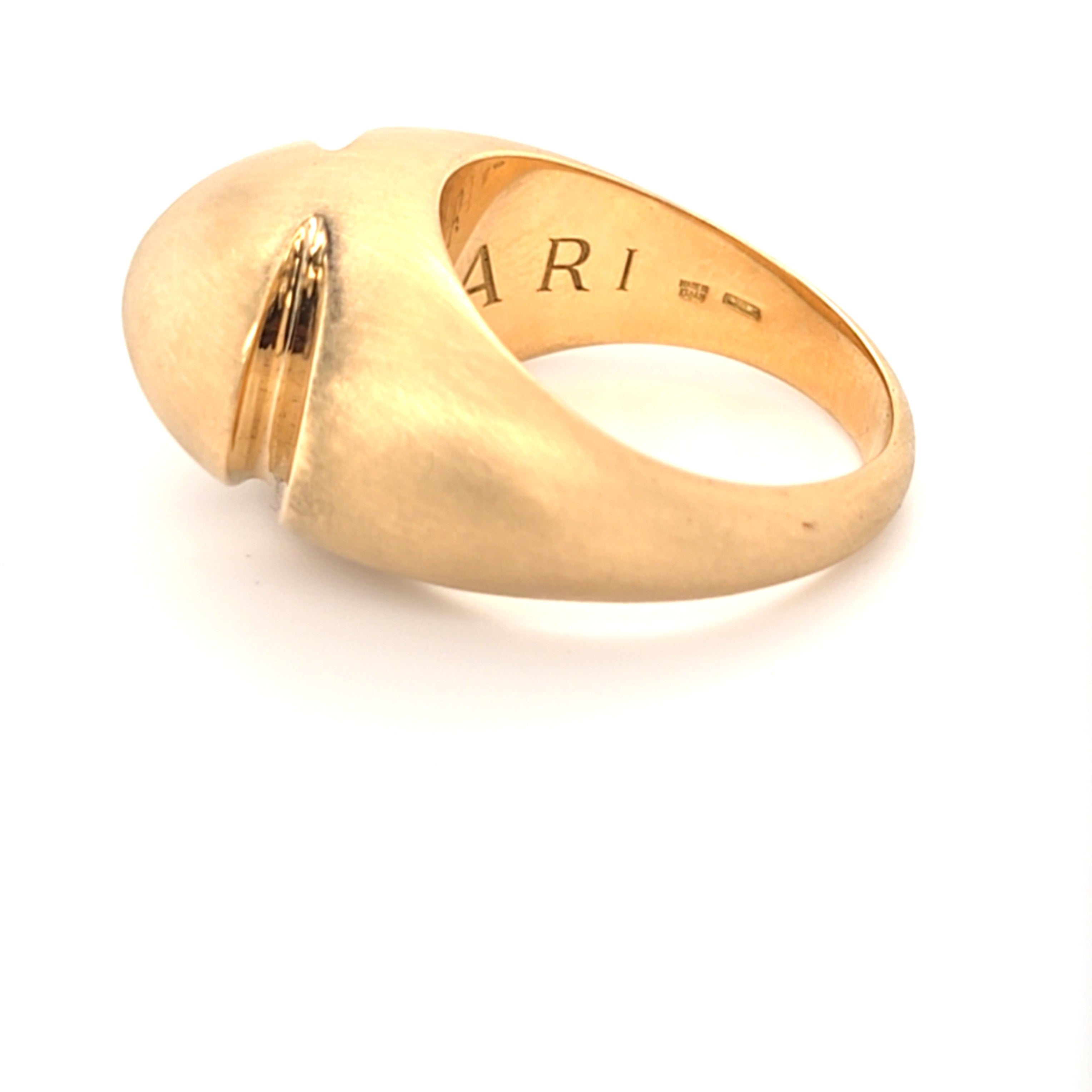 Bvlgari Damen Ring Gelb Gold 750 18 kt * 59* Schmuck 218608