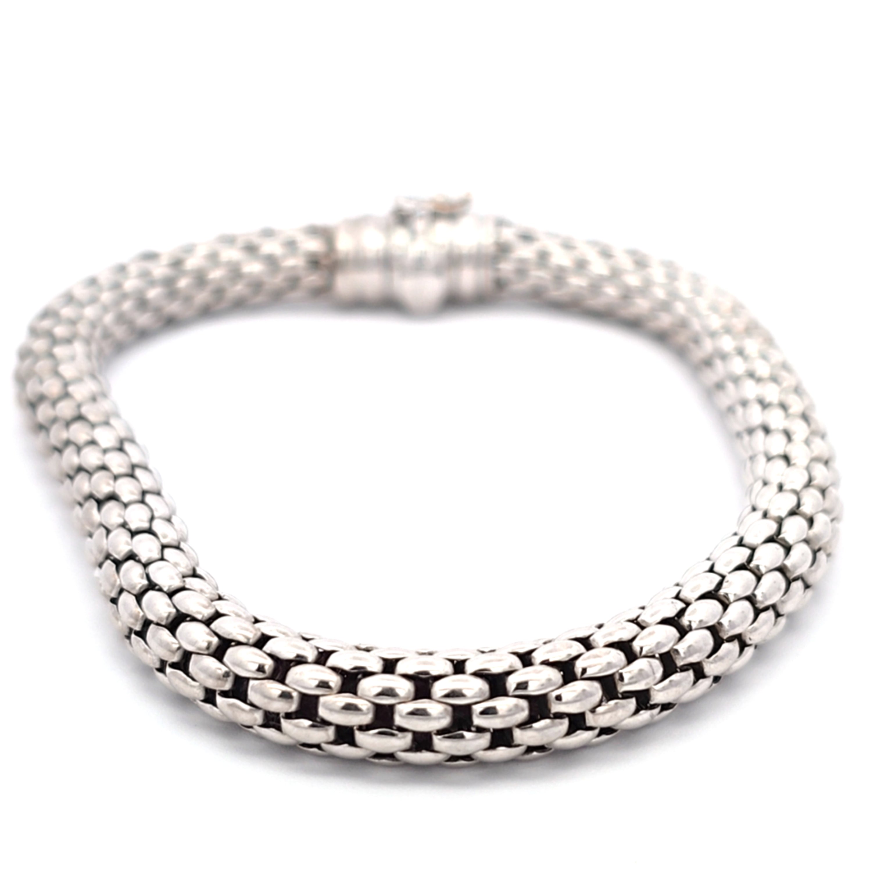 FOPE Armband Weiß Gold 750 18 kt L: 21,5 cm 6,8 mm 219496