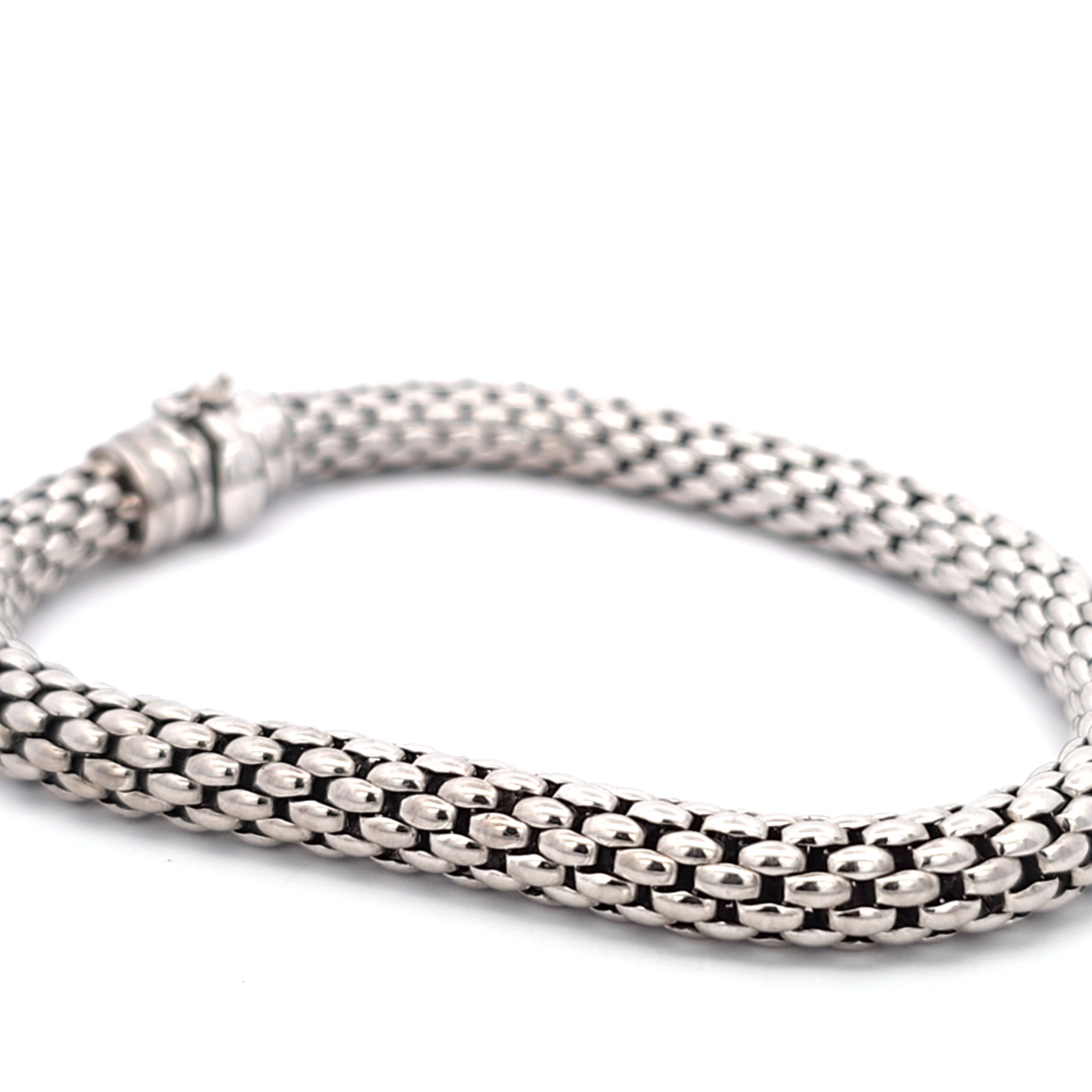 FOPE Armband Weiß Gold 750 18 kt L: 21,5 cm 6,8 mm 219496