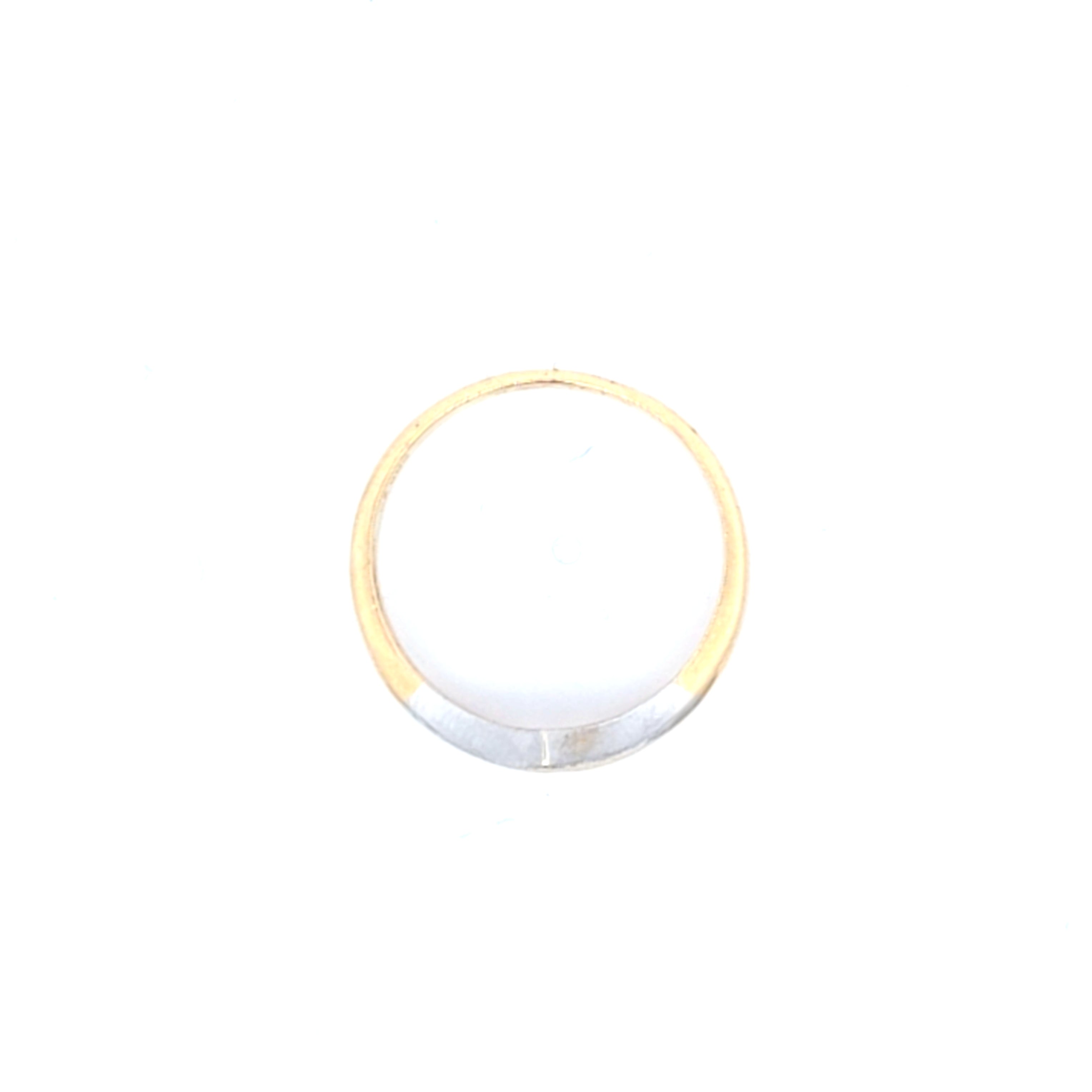 Damenring Gelbgold Weißgold 585 Brillanten Gr.55