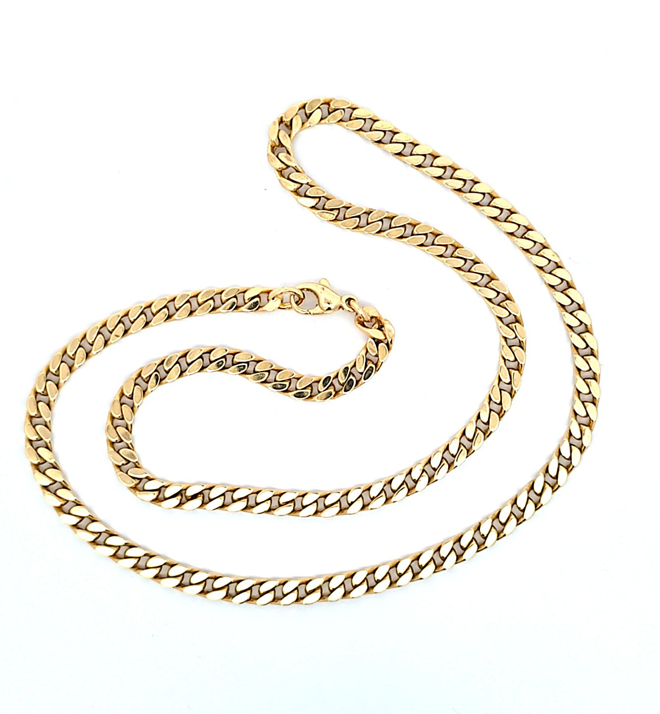 Panzerkette Gold 585 14kt Unisex