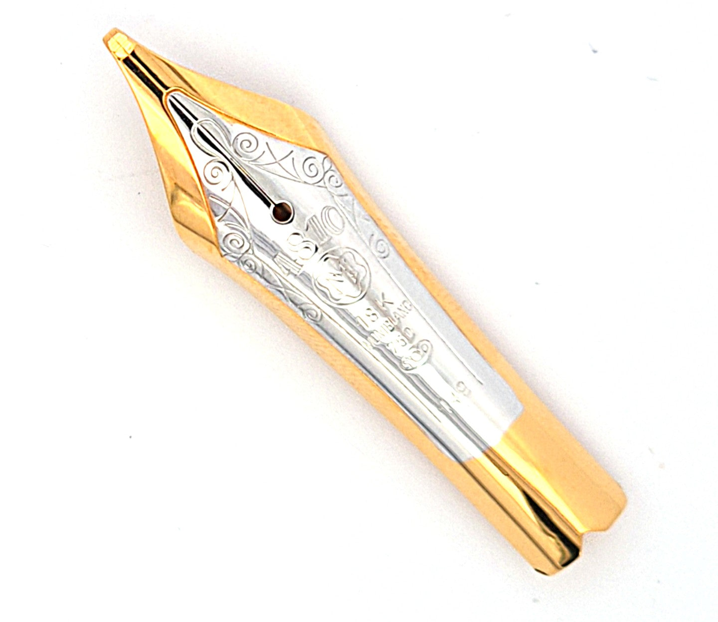 Montblanc Anstecknadel Gelb Weiß Gold 750 18 kt Feder 149