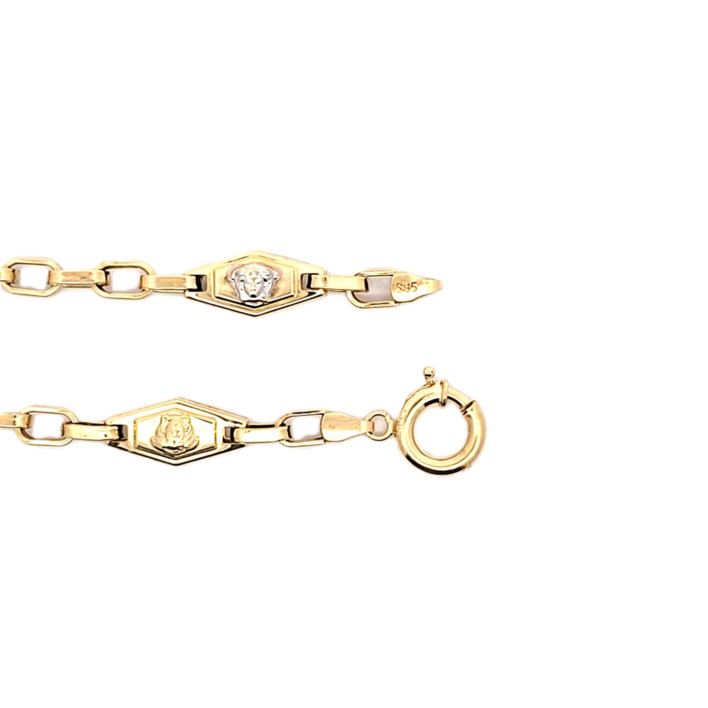 Medusa Kette Gelbgold 585/14kt