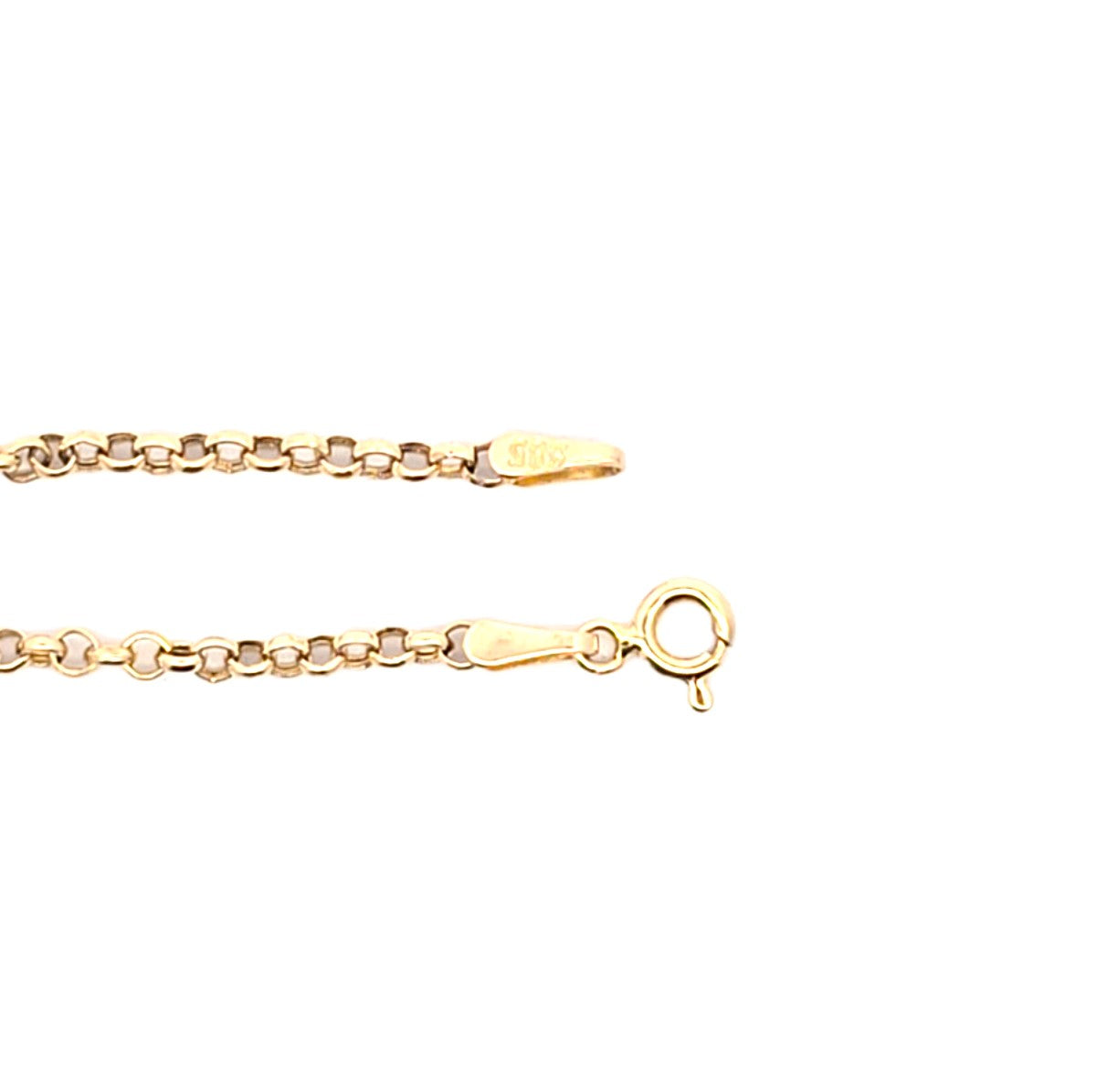 Idenditäts Armband Kinder Gelbgold Zirkonia