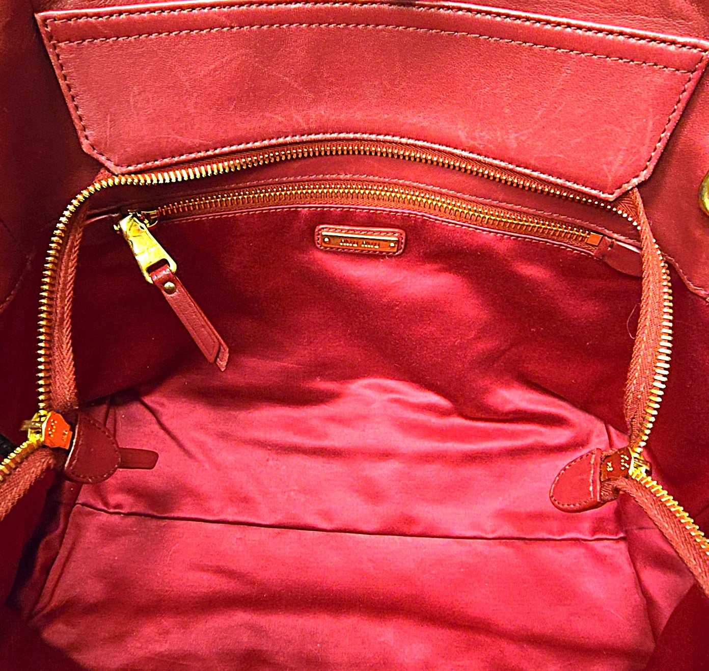 Prada Miu Miu Matelasse Rubino Tasche