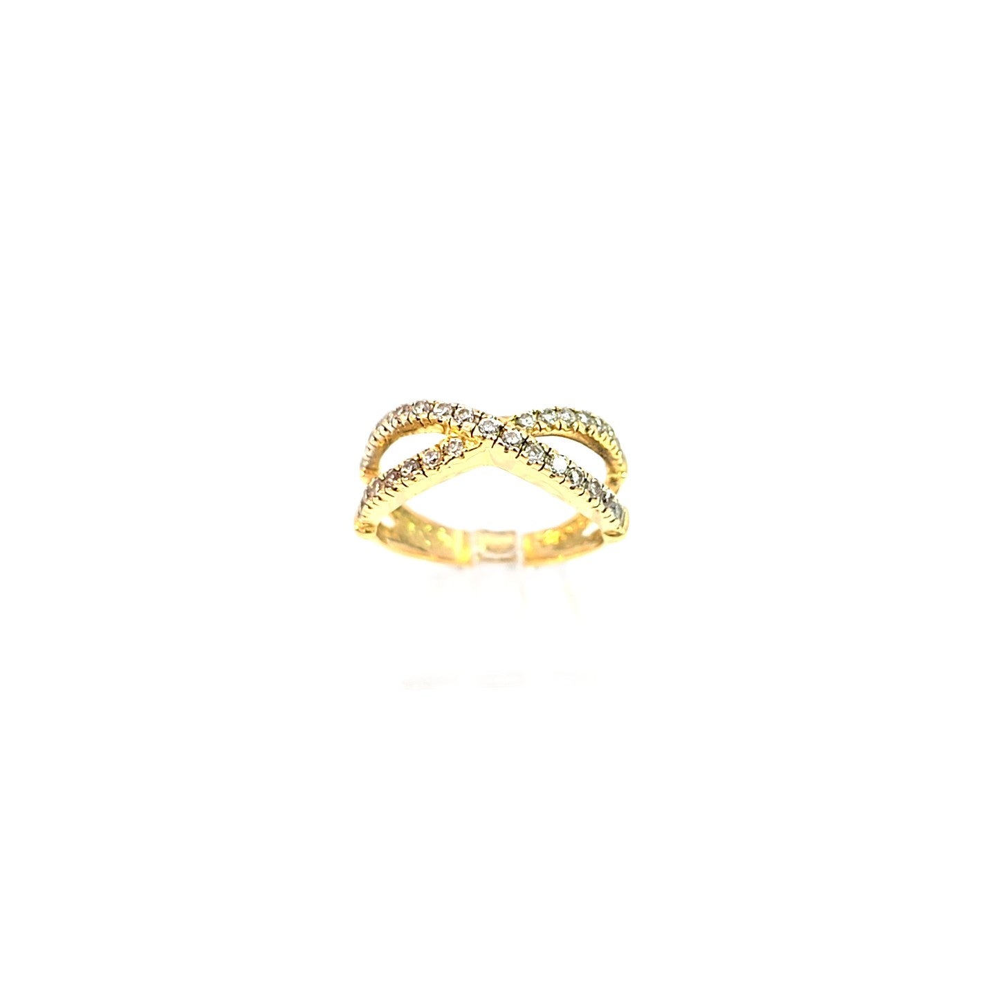 Gold Ring 750 18kt Gr.54