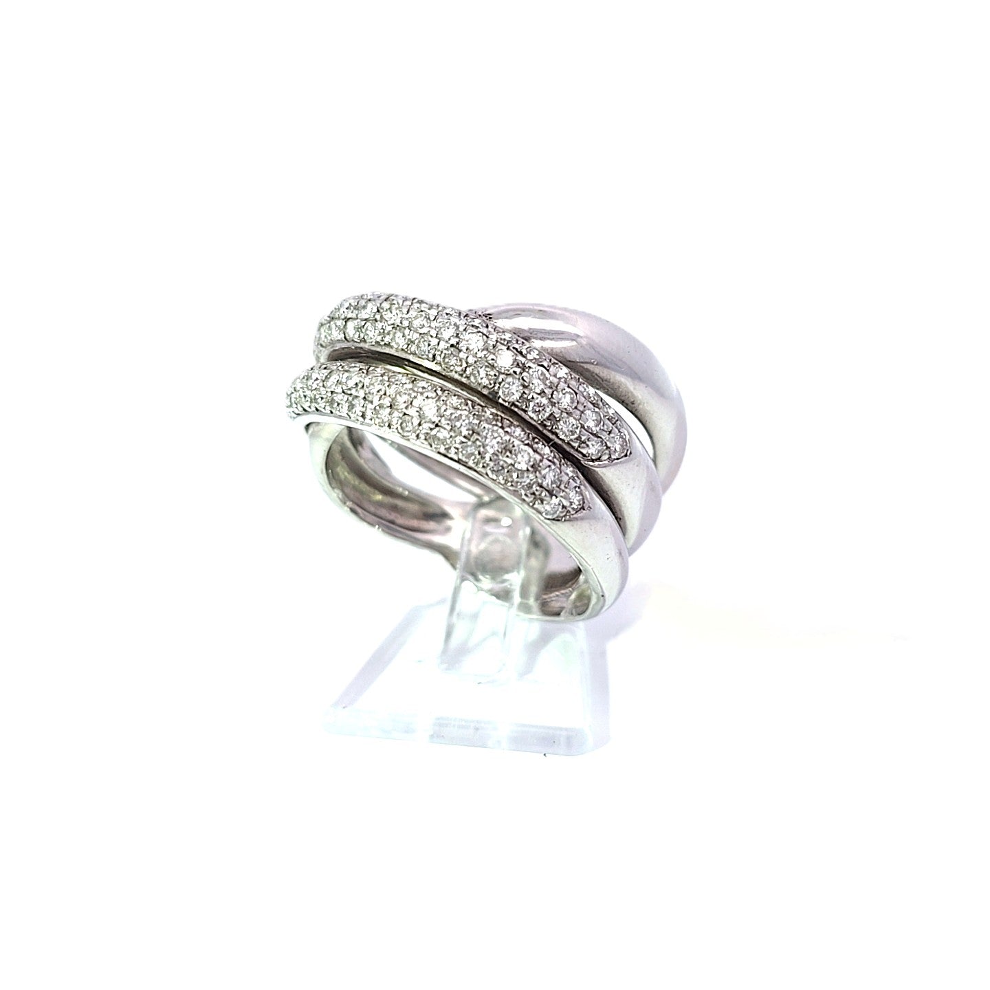 Ring Weißgold 585 Brillant Diamanten Schmuck Damen 225833